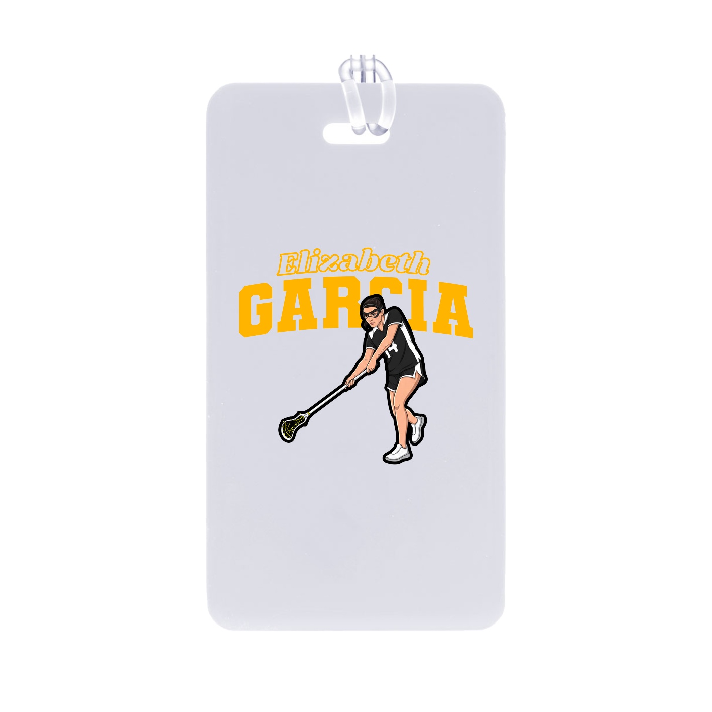 Bag Tag — Name Arch in Classic