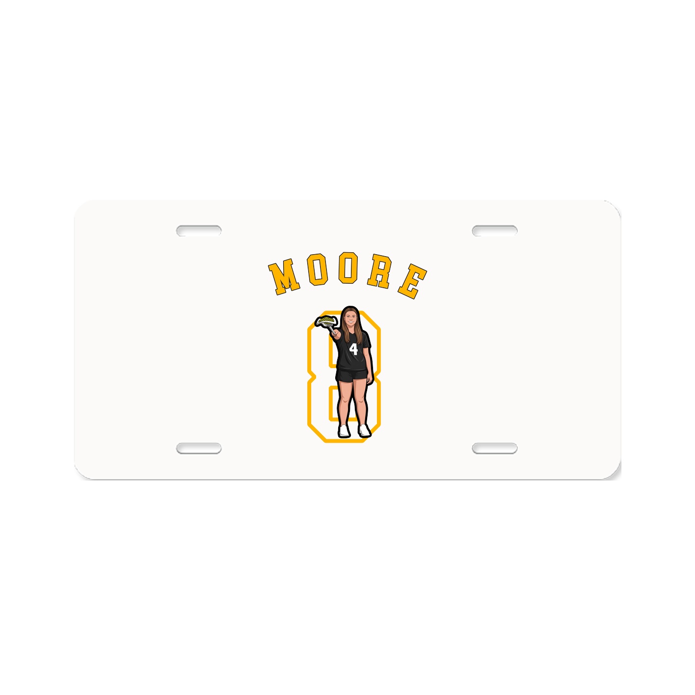 License Plate — Shirsey Arch in Classic