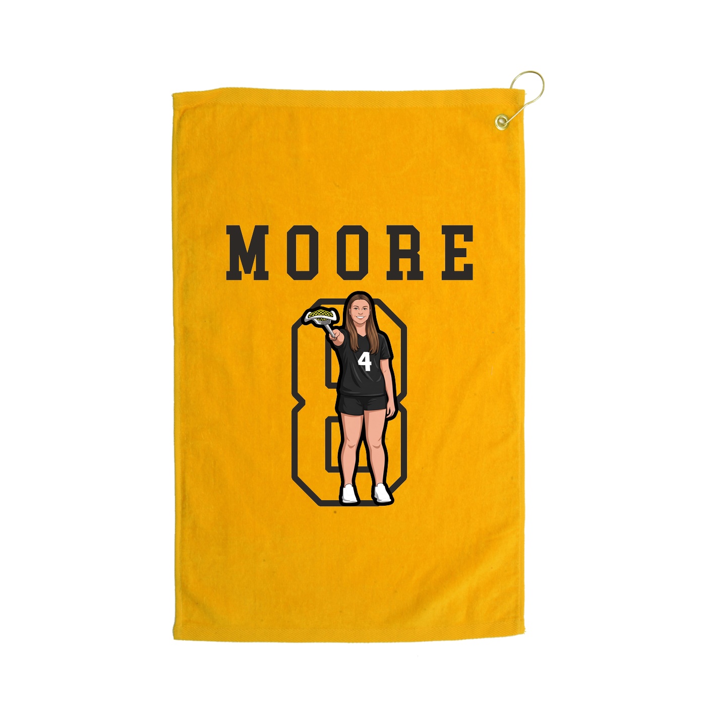 Golf Towel — Shirsey in Gold