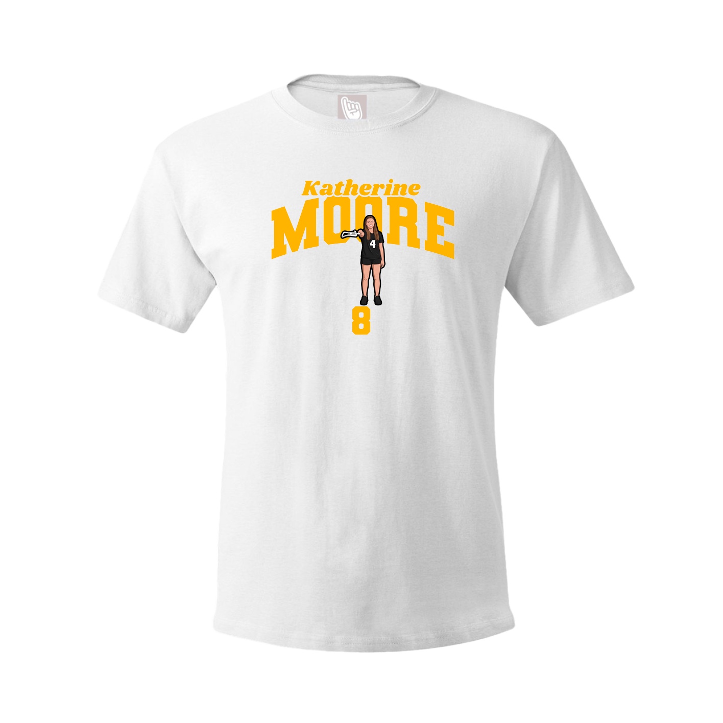 Tee — Signature Arch in White