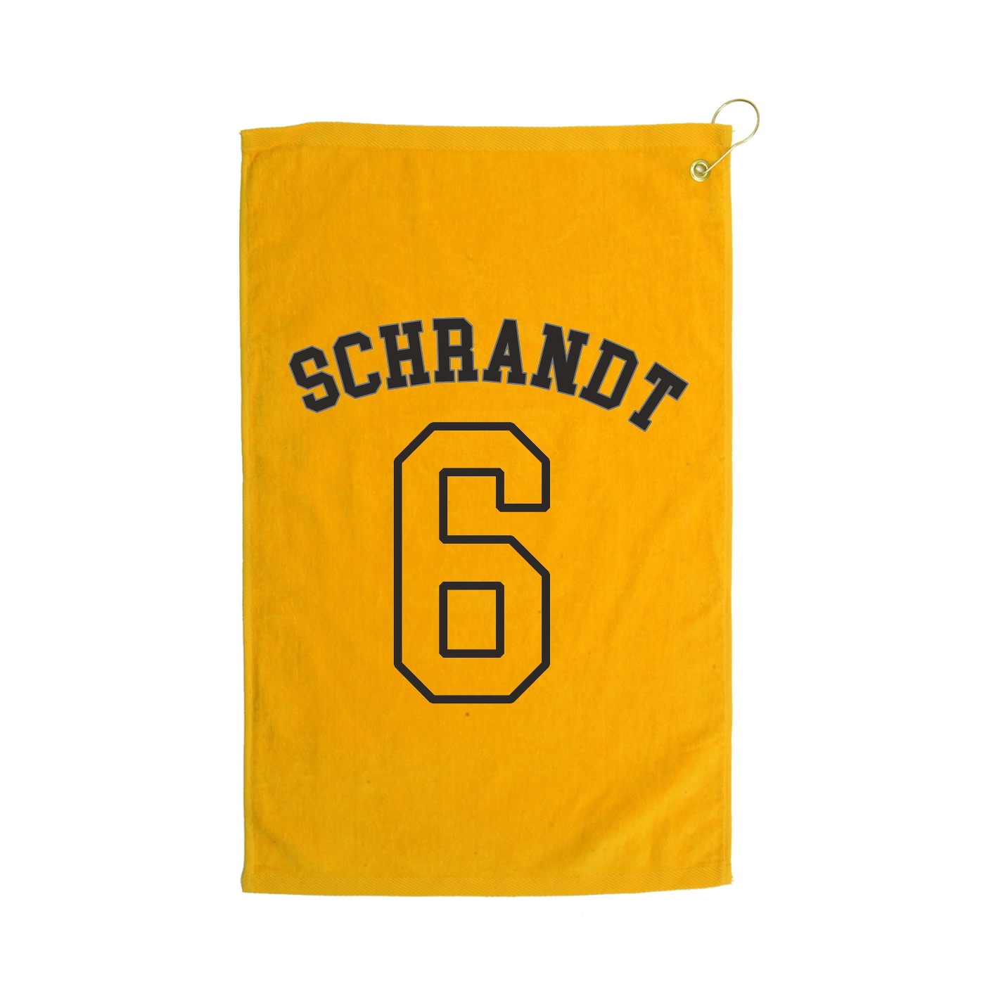 Golf Towel — Shirsey Arch in Gold
