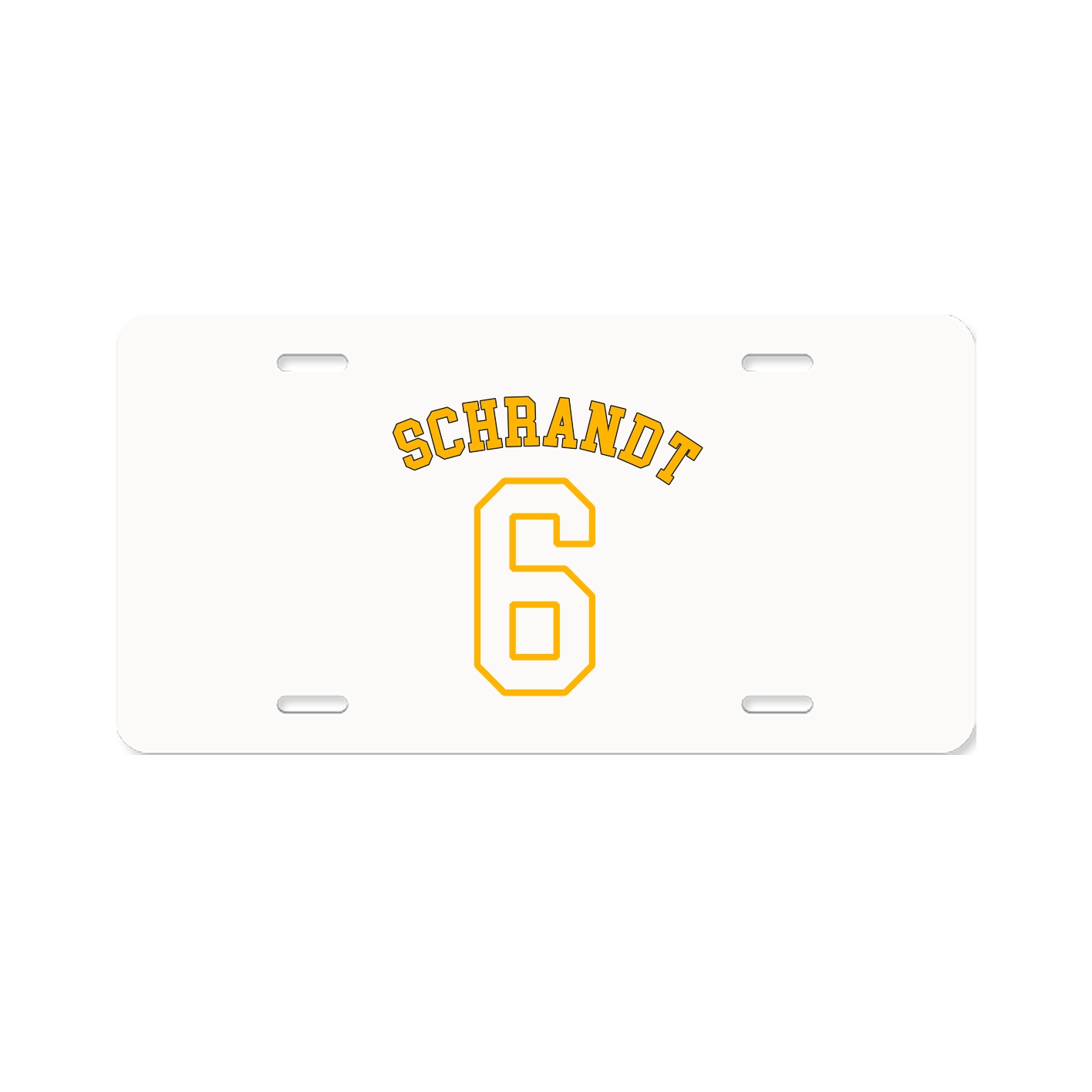 License Plate — Shirsey Arch in Classic