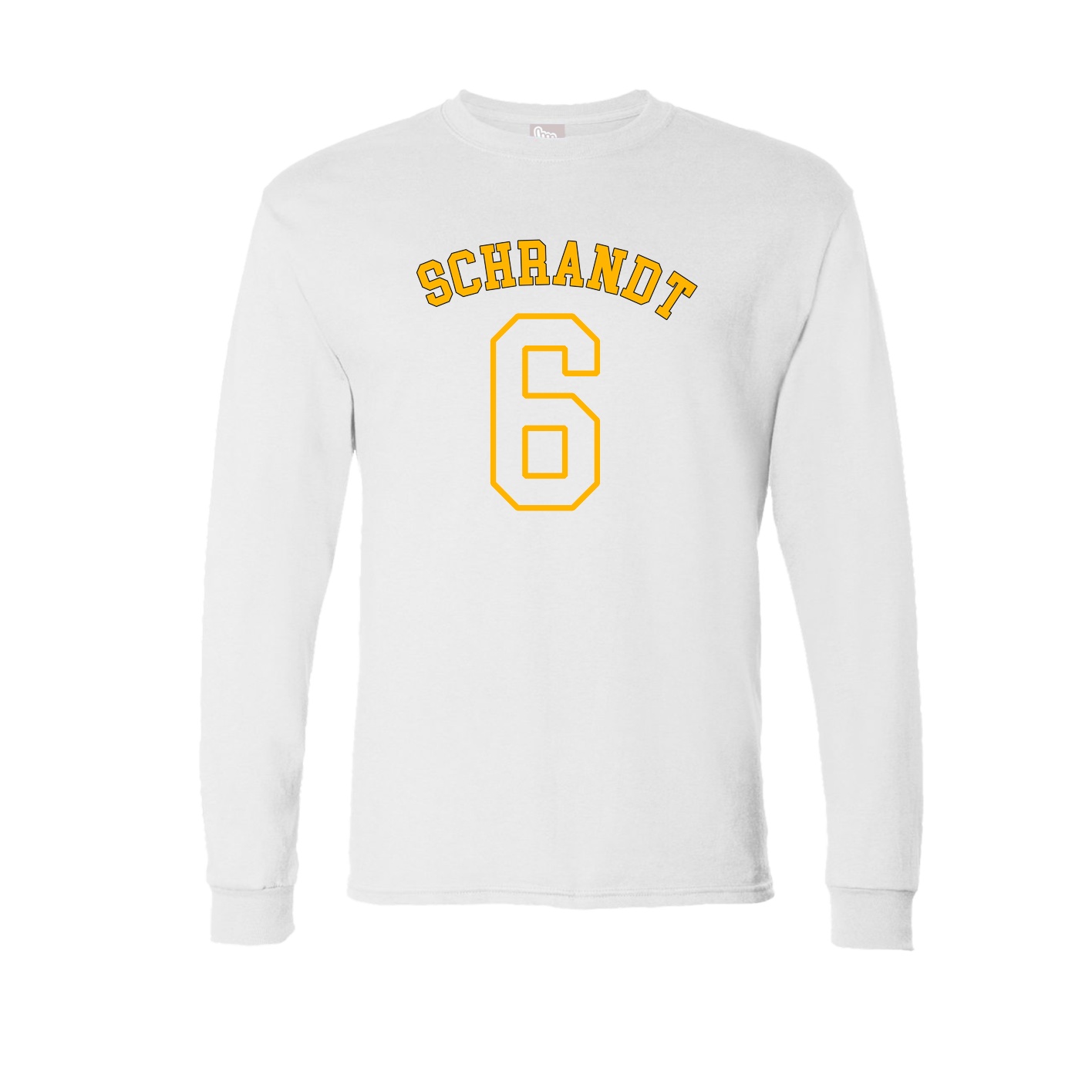 Long Sleeve Tee — Shirsey Arch in White