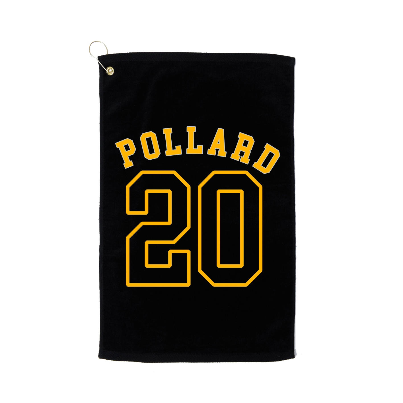 Golf Towel — Shirsey Arch in Black