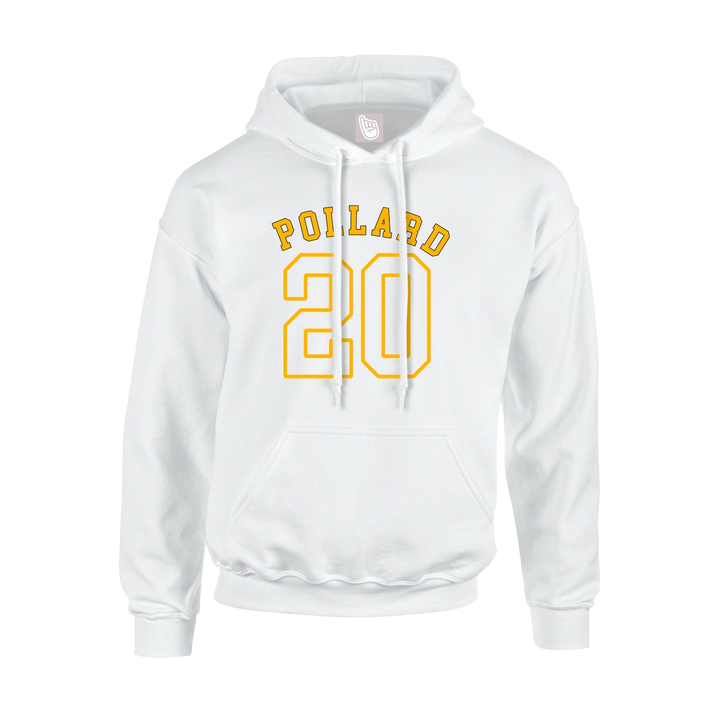 Hoodie — Shirsey Arch in White