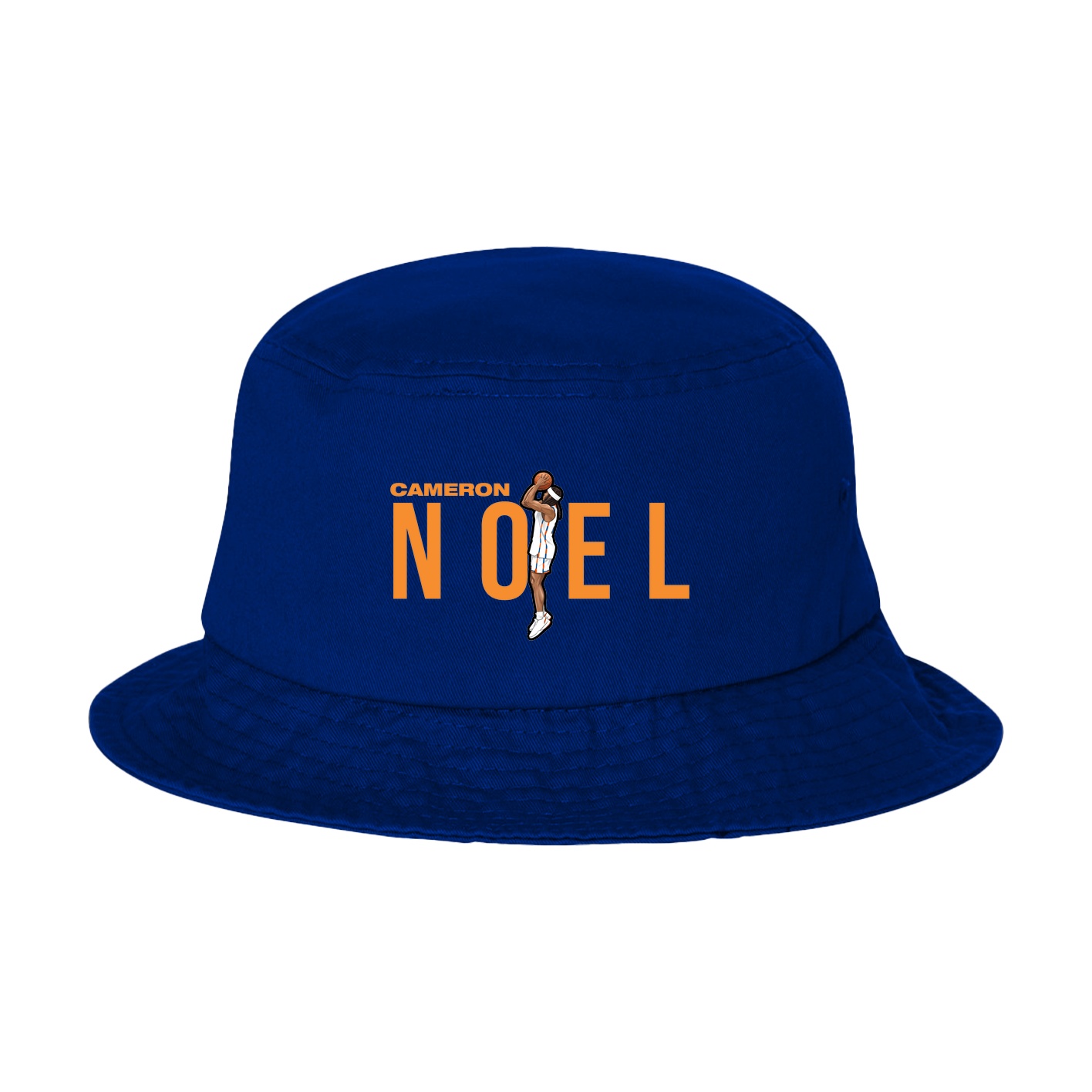 Bucket Cap — Player Name in Royal Blue