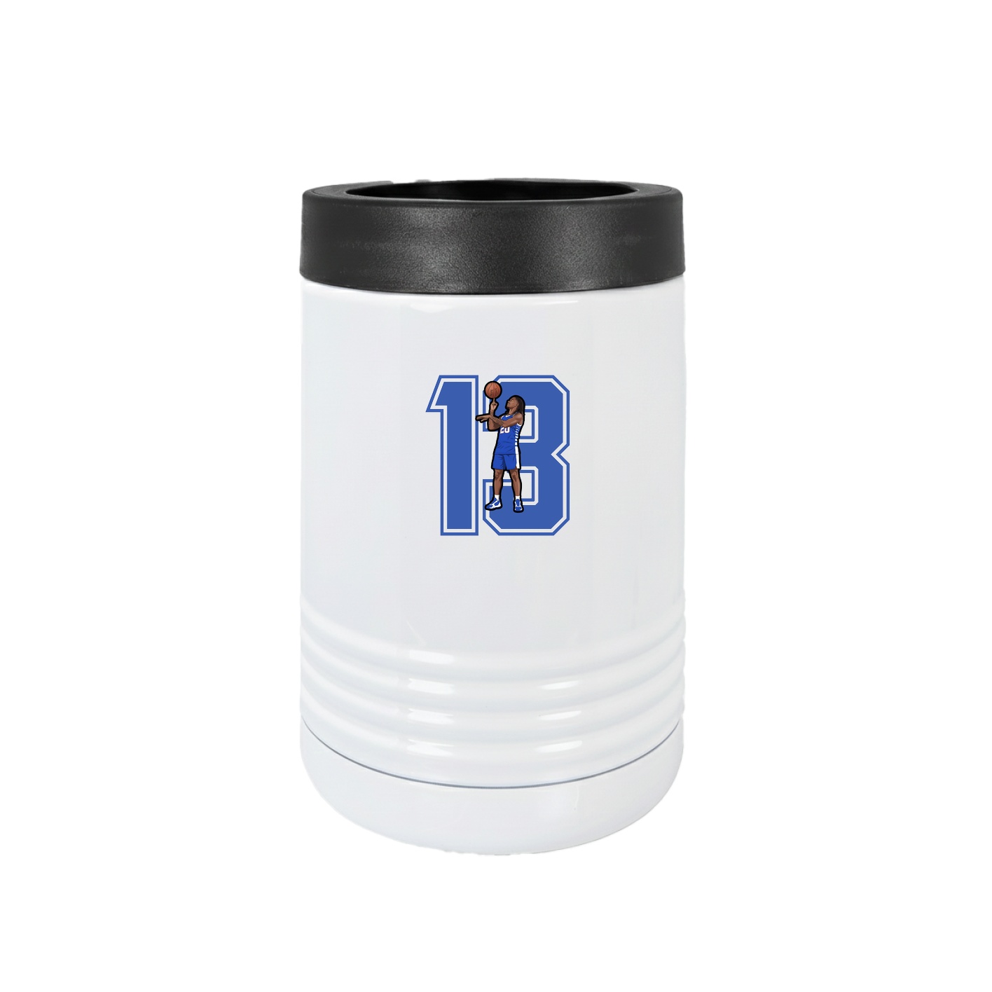Beverage Holder — Number in White