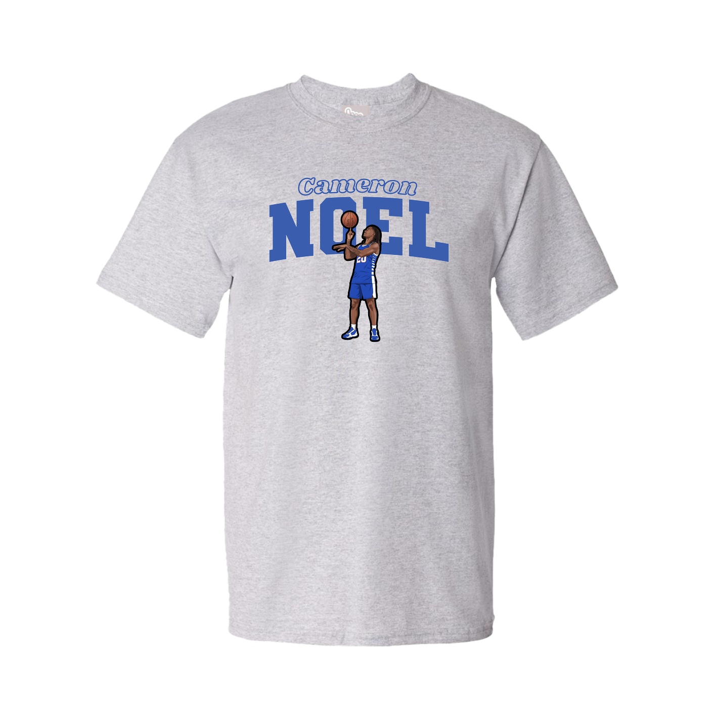 Tee — Name Arch in Grey