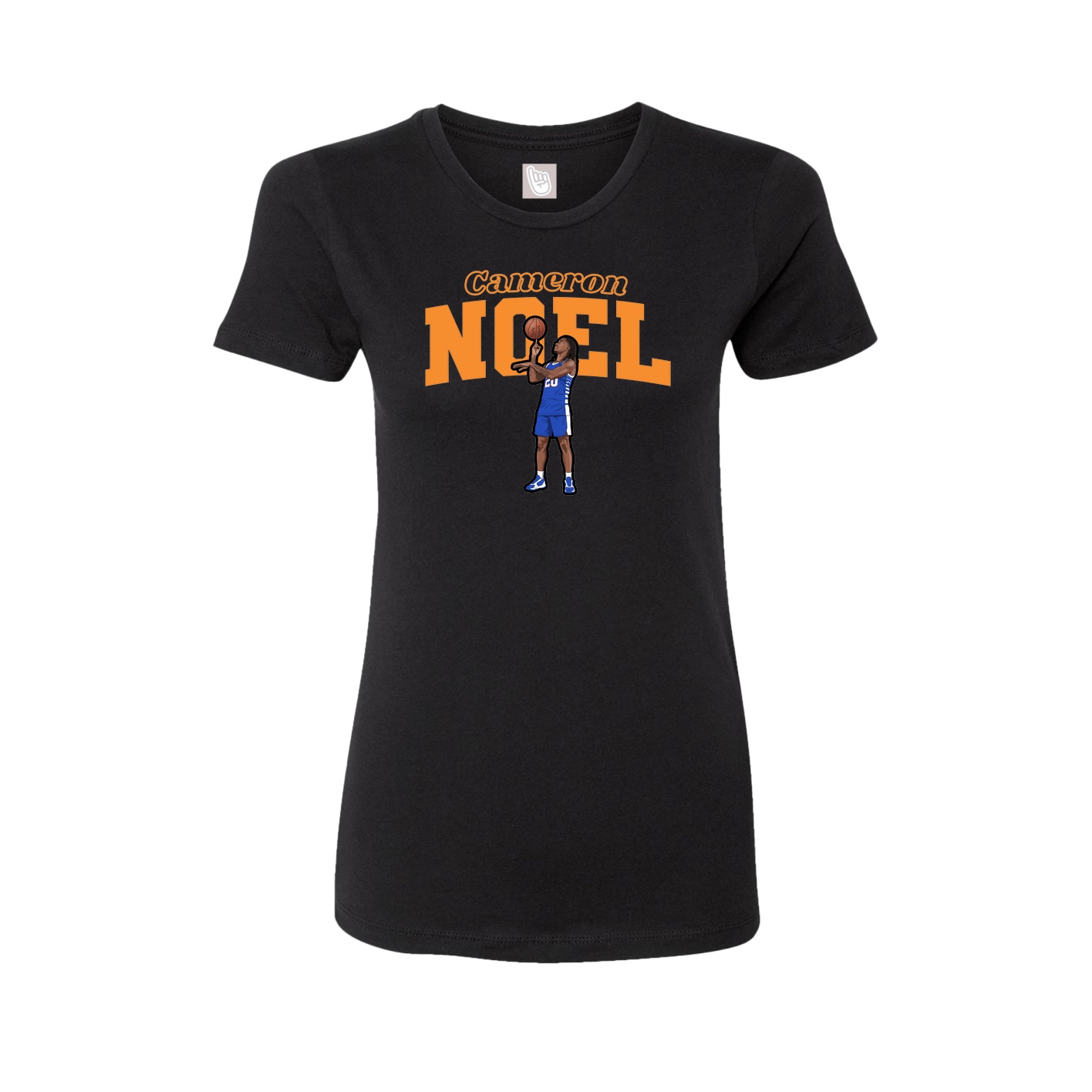 Womens Tee — Name Arch in Black