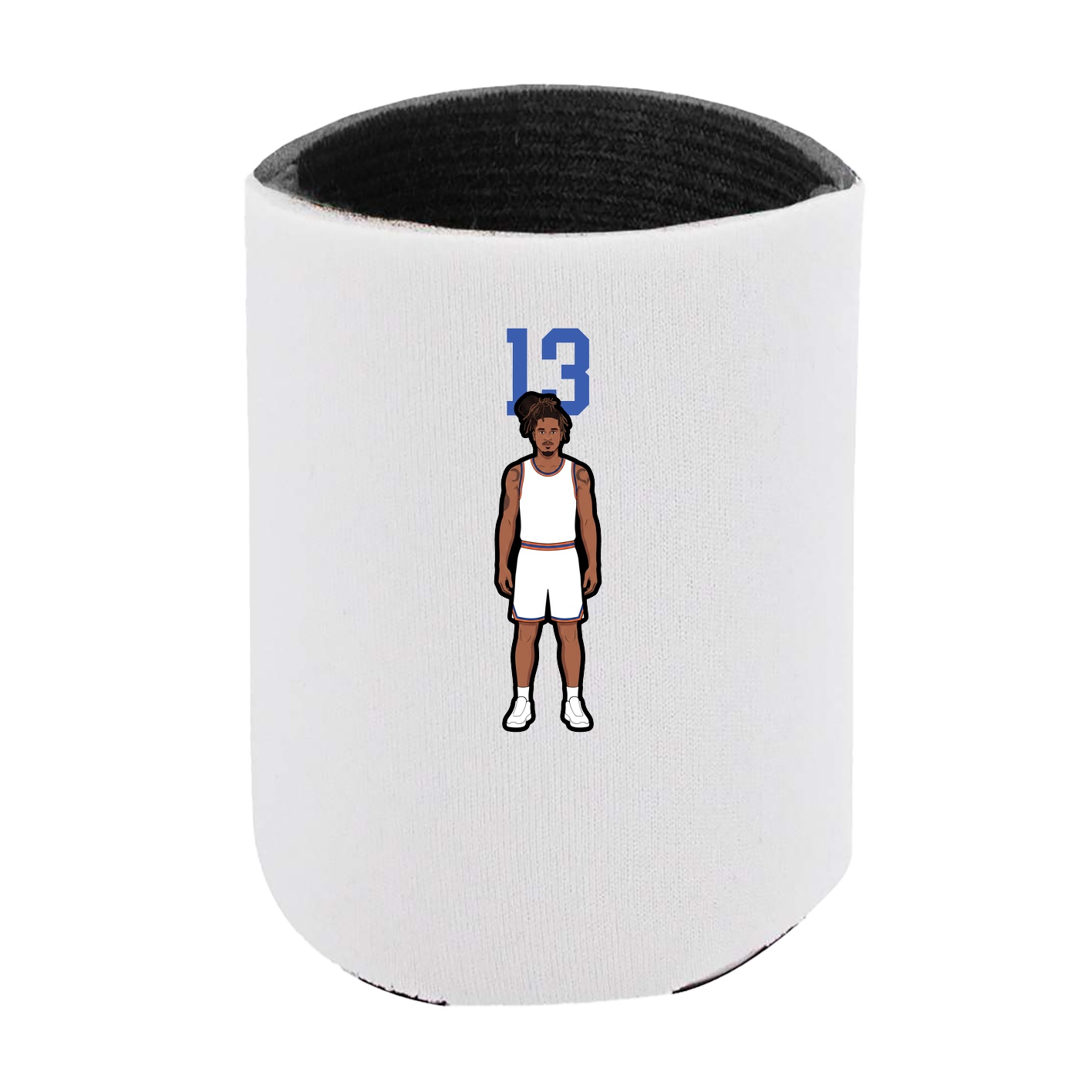 Can Holder — Number Top in White