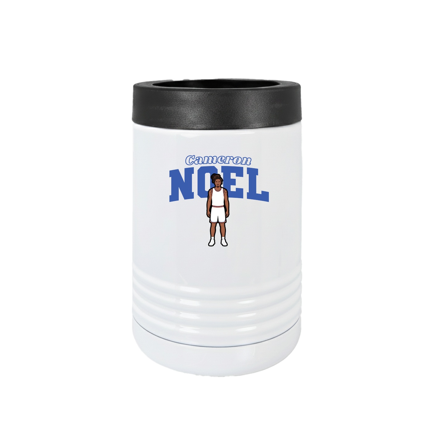Beverage Holder — Name Arch in White
