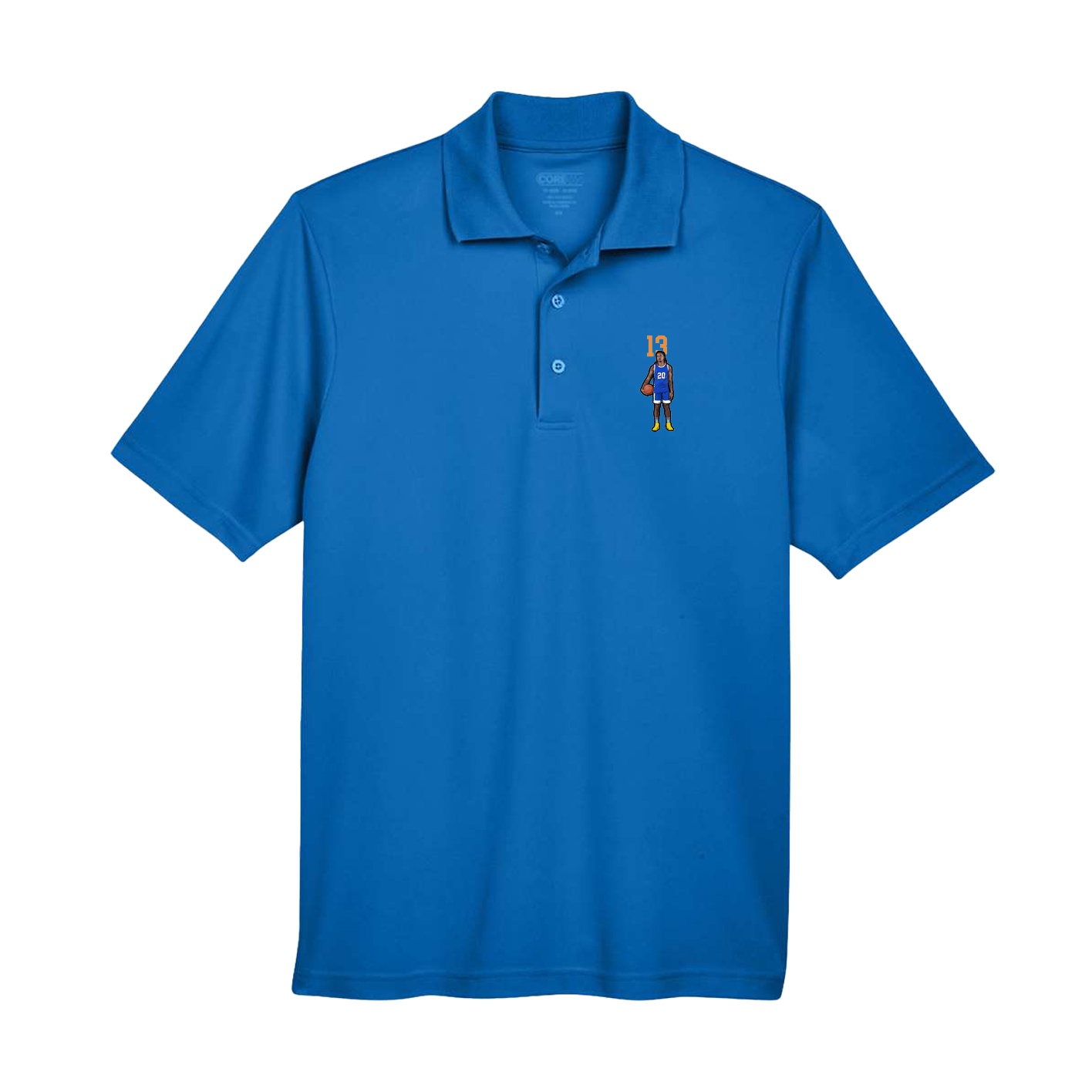 Performance Polo — Number Top in Royal