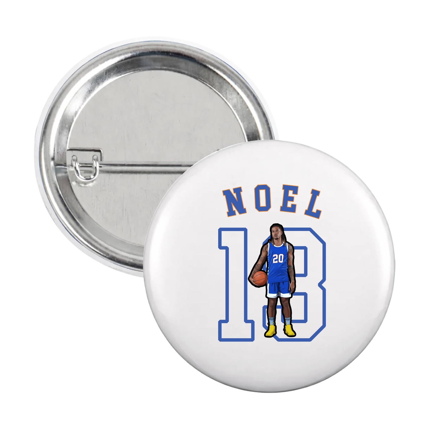 Game Day Button — Shirsey Arch in White