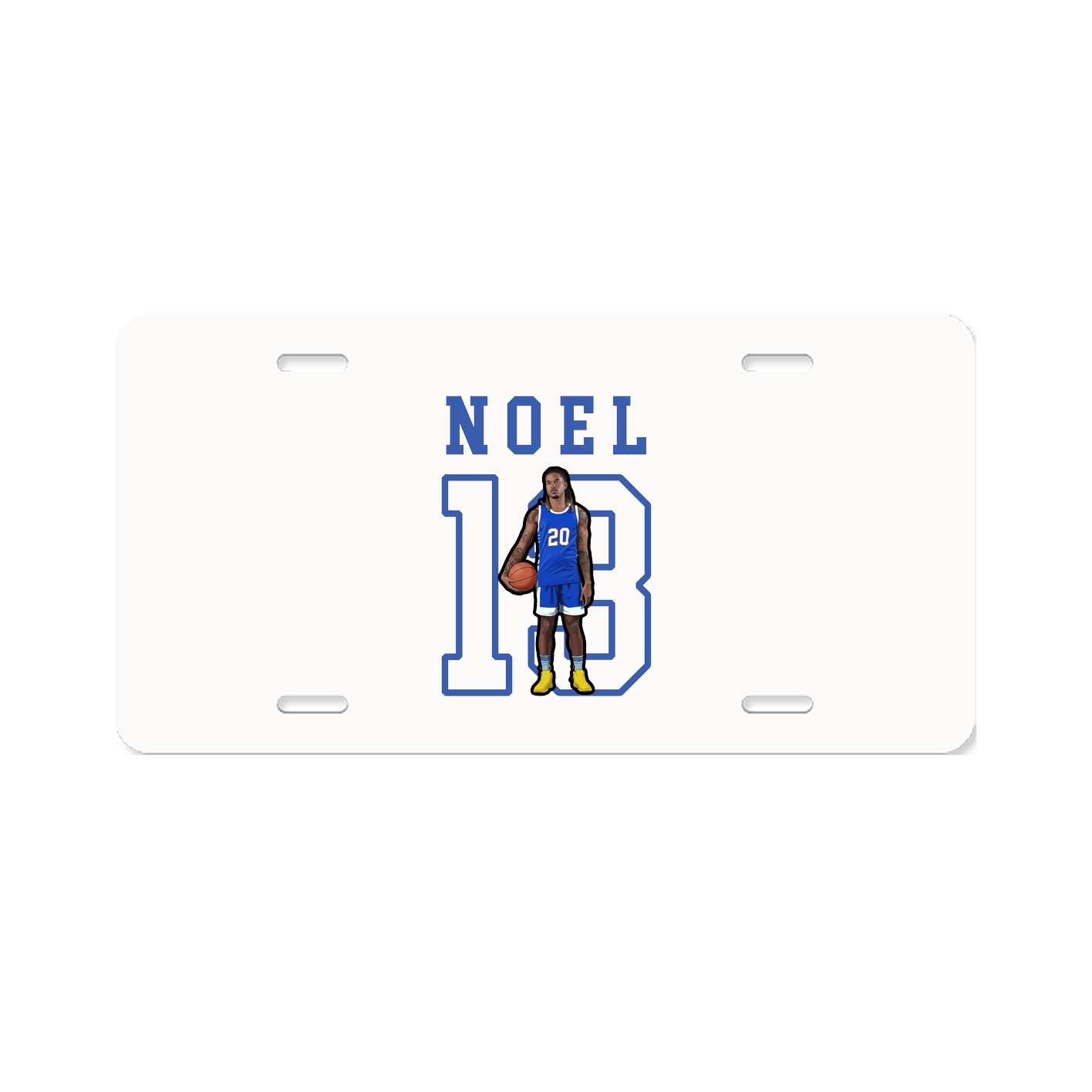 Aluminum License Plate