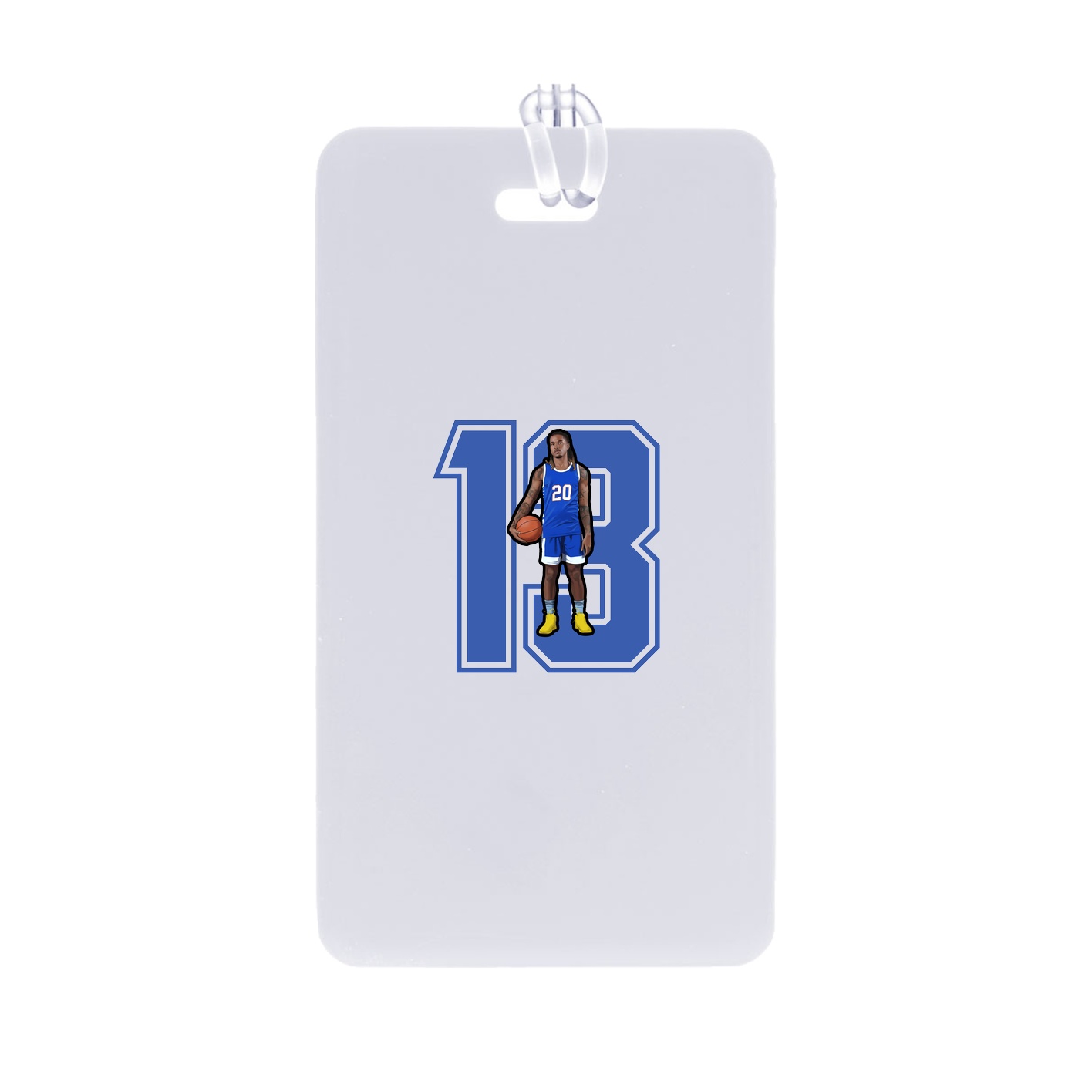 Bag Tag — Number in Classic
