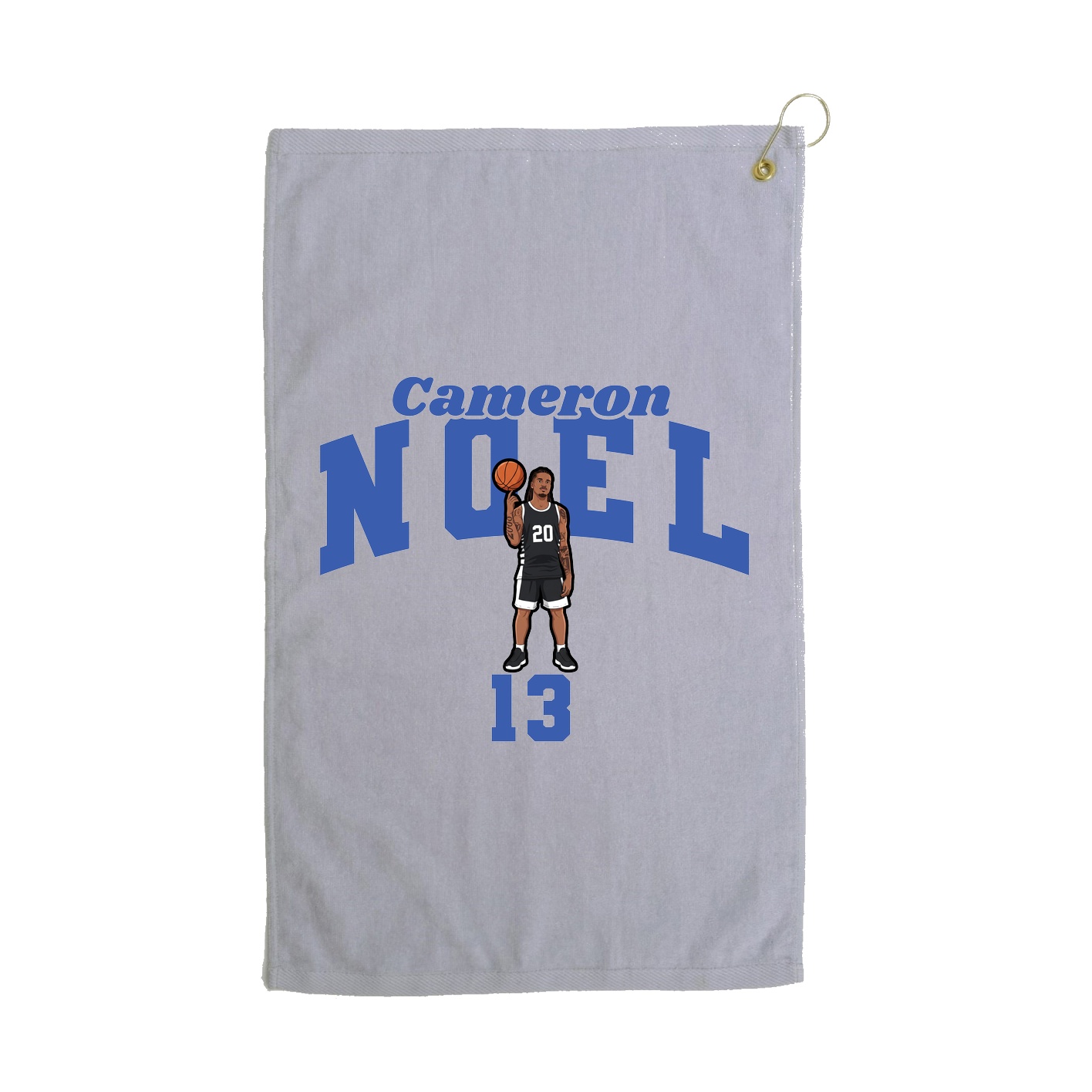 Golf Towel — Signature Arch in Grey