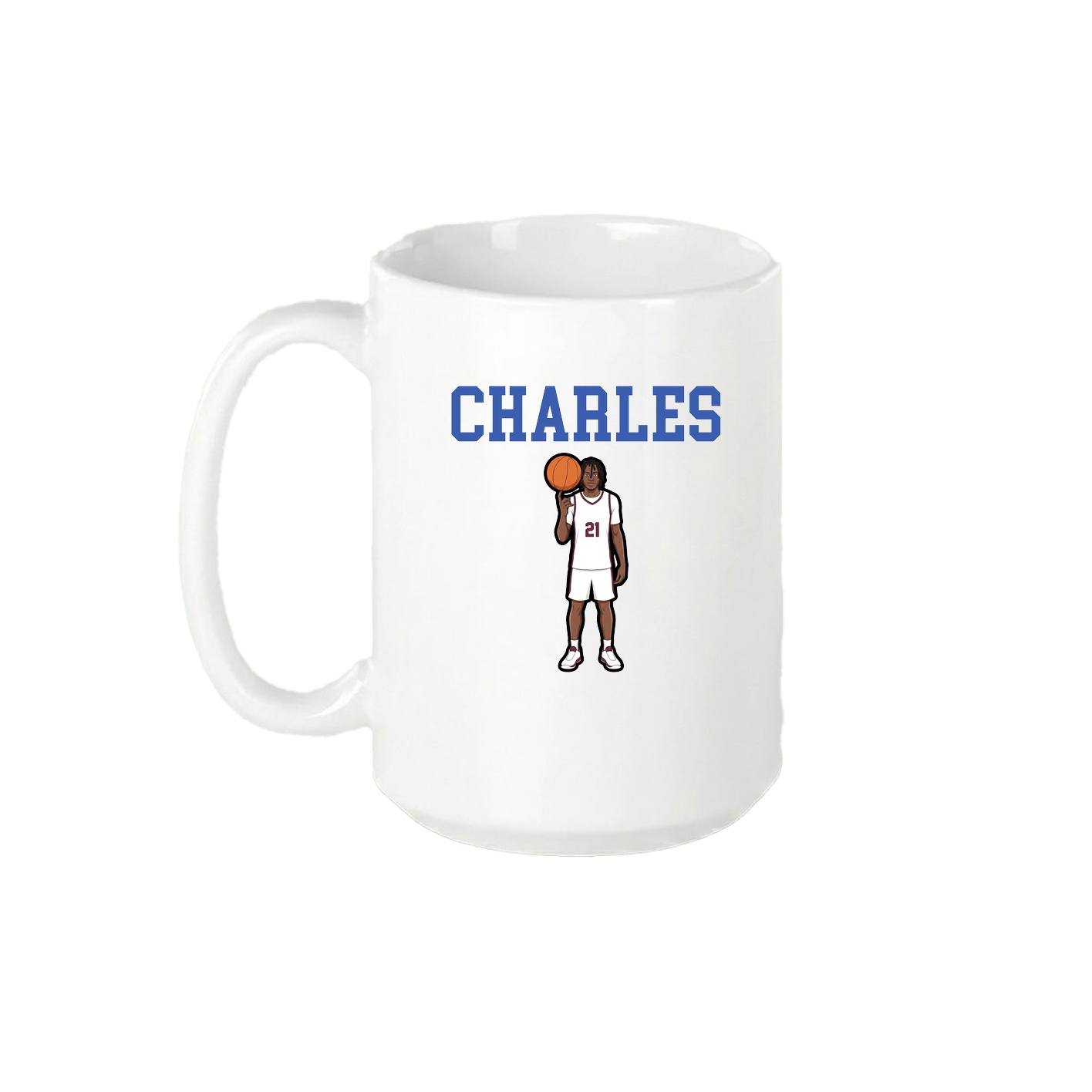 15oz Coffee Mug — Shirsey in White