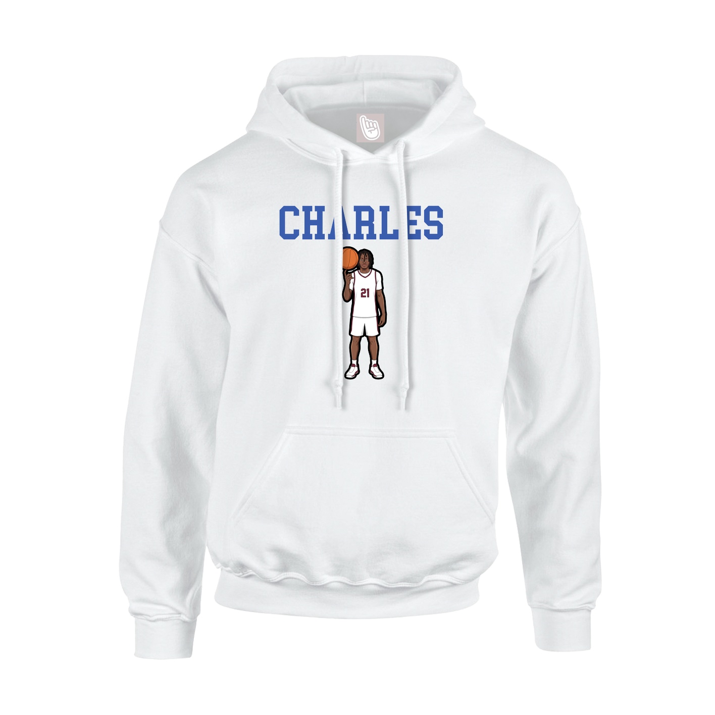 Youth Hoodie — Shirsey in White