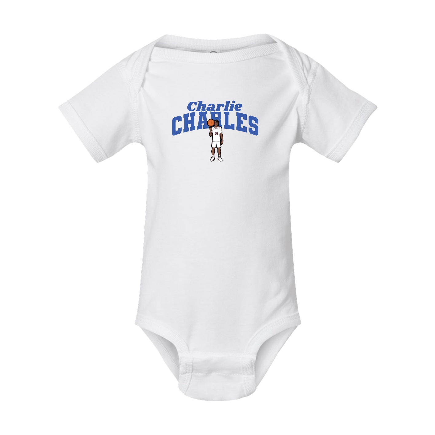 Baby Onesie — Signature Arch in White