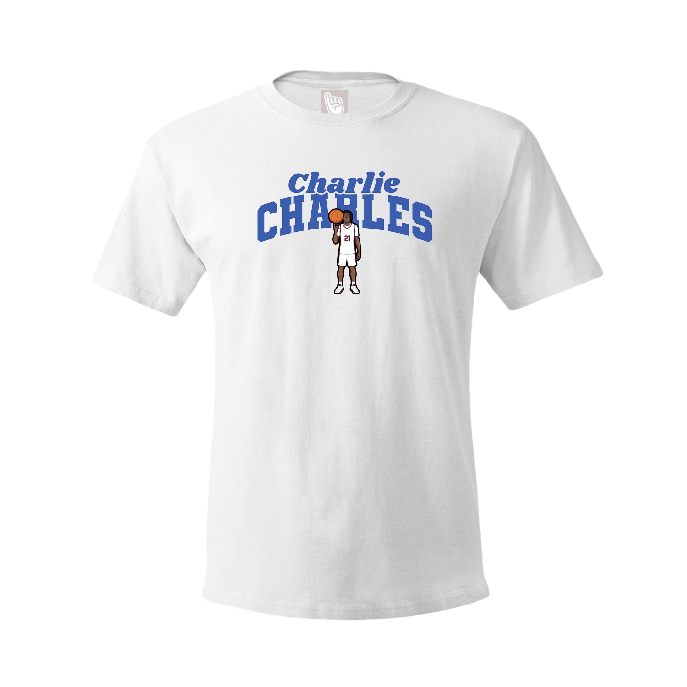Youth Tee — Signature Arch in White