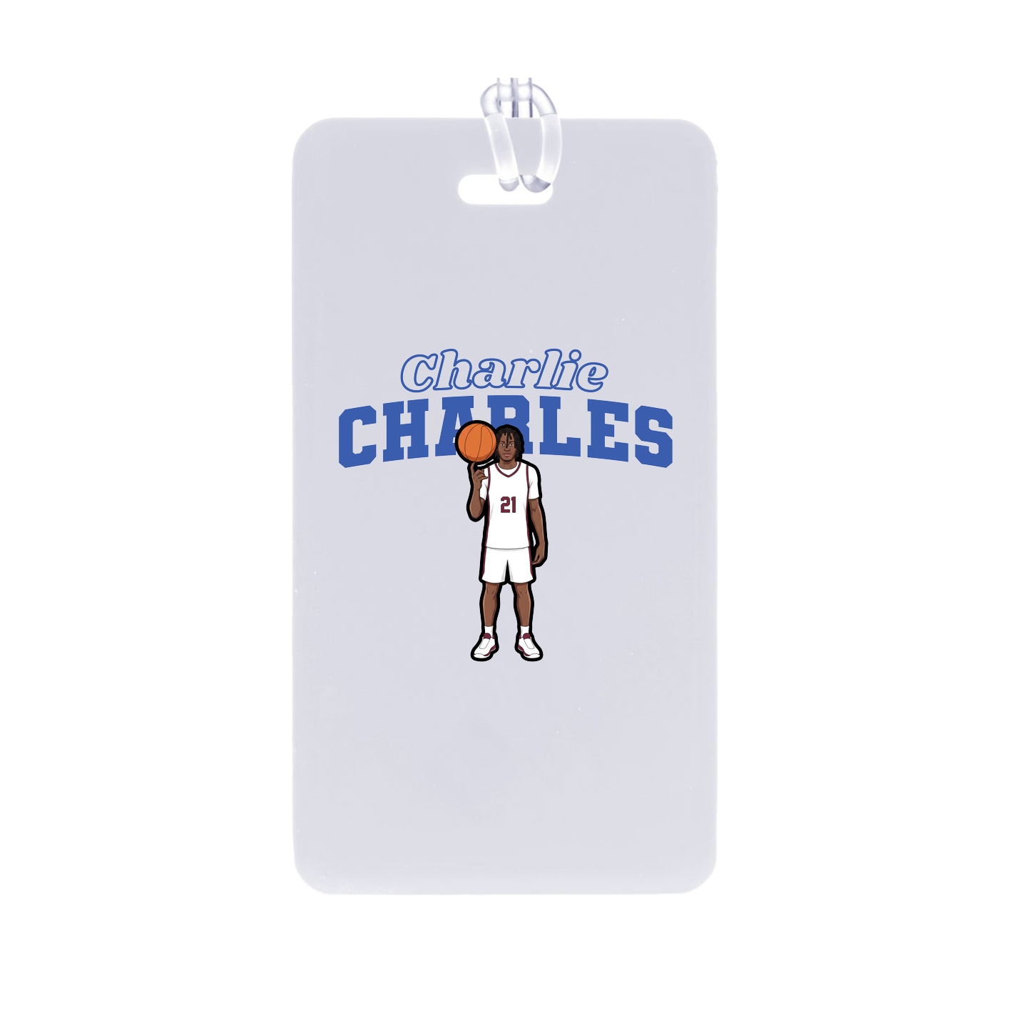 Bag Tag — Name Arch in Classic