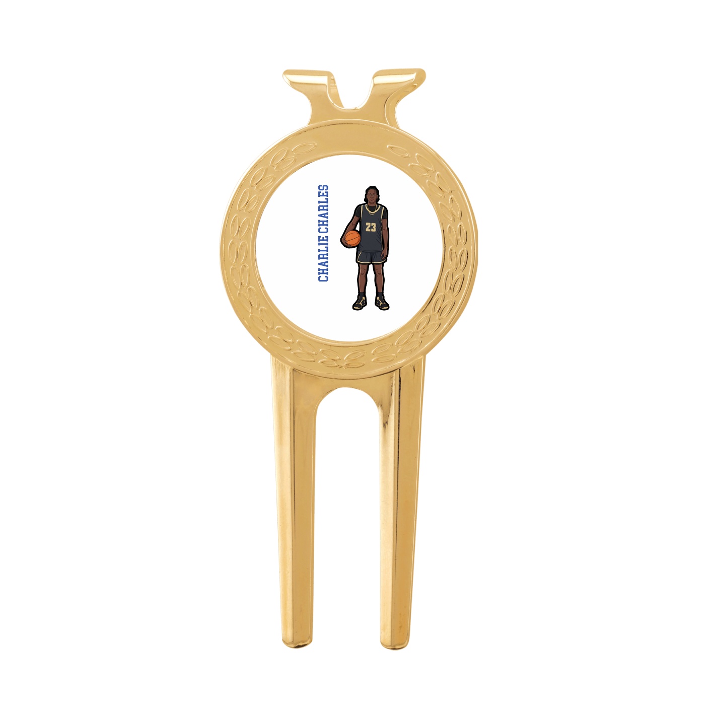 Divot Tool with Ball Marker — Name Vertical in Classic