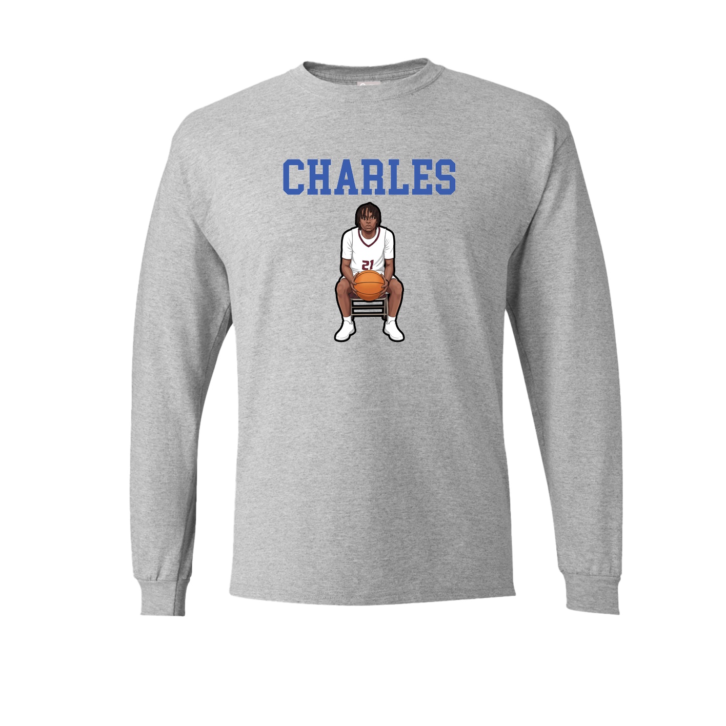Long Sleeve Tee — Shirsey in Grey