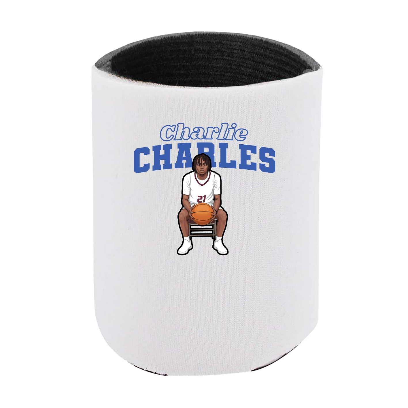 Can Holder — Name Arch in White