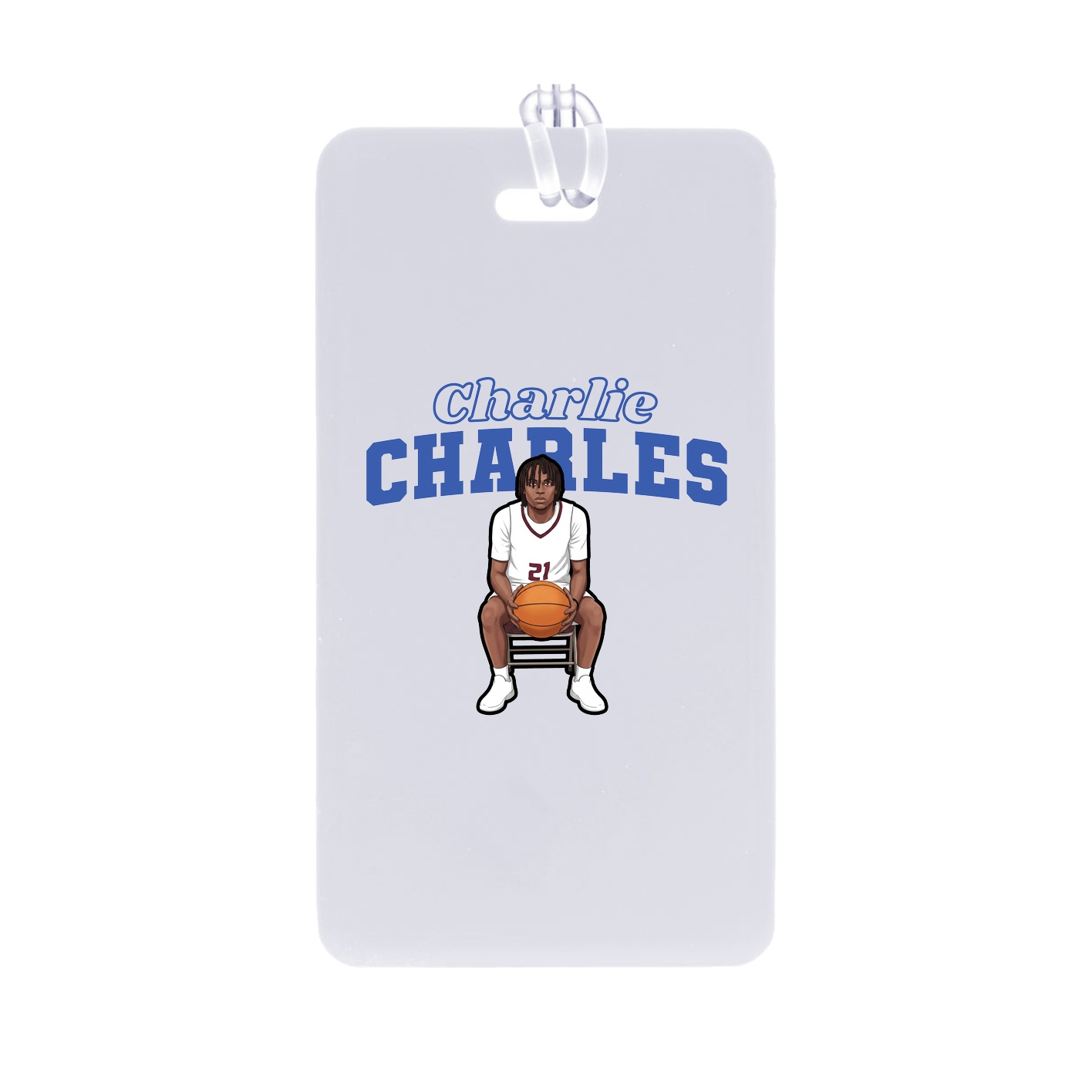 Bag Tag — Name Arch in Classic