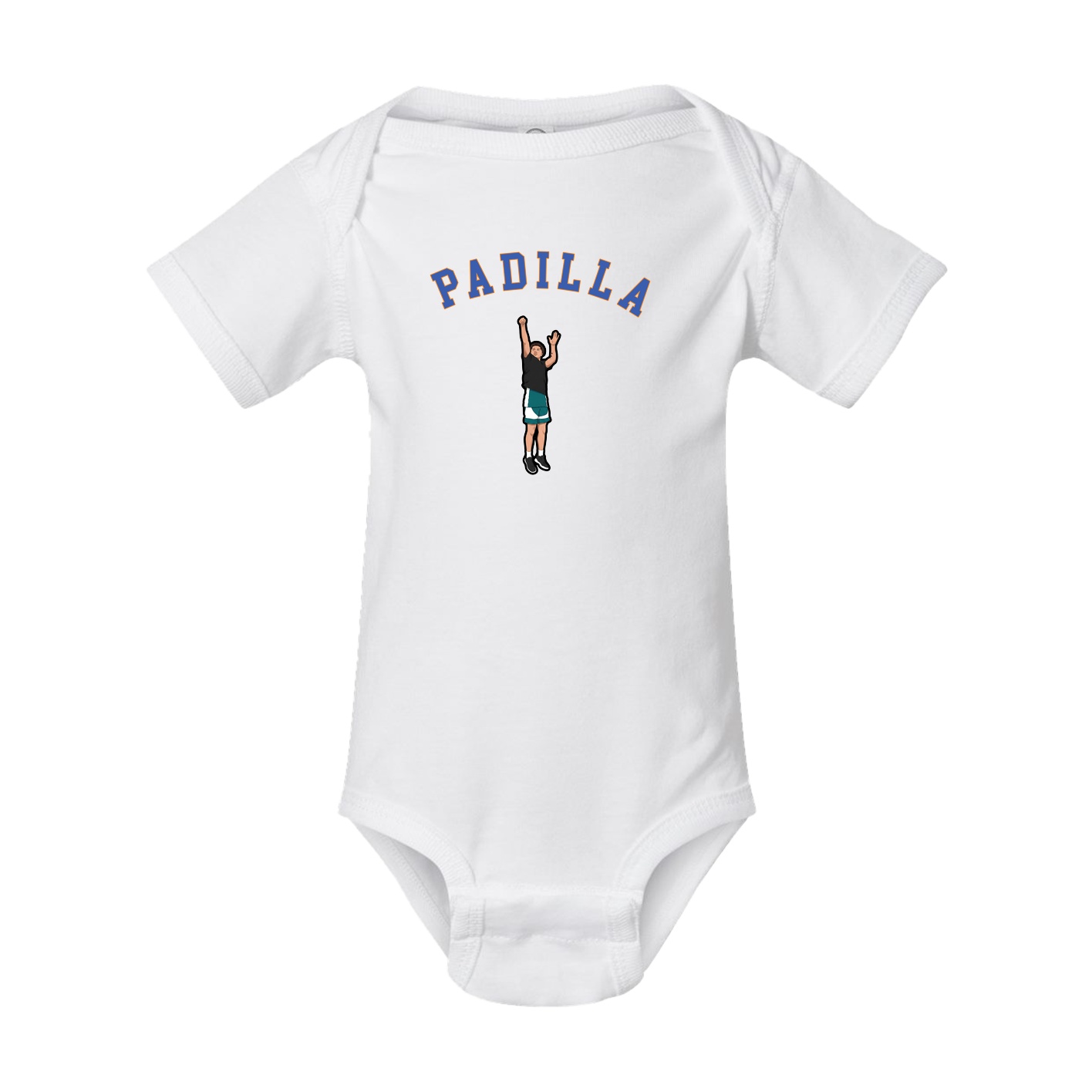 Baby Onesie — Shirsey Arch in White