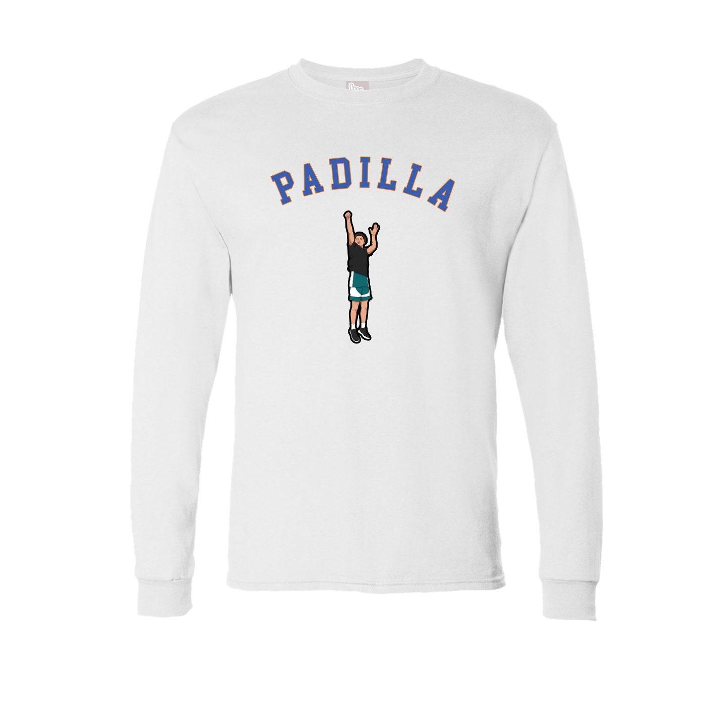 Long Sleeve Tee — Shirsey Arch in White