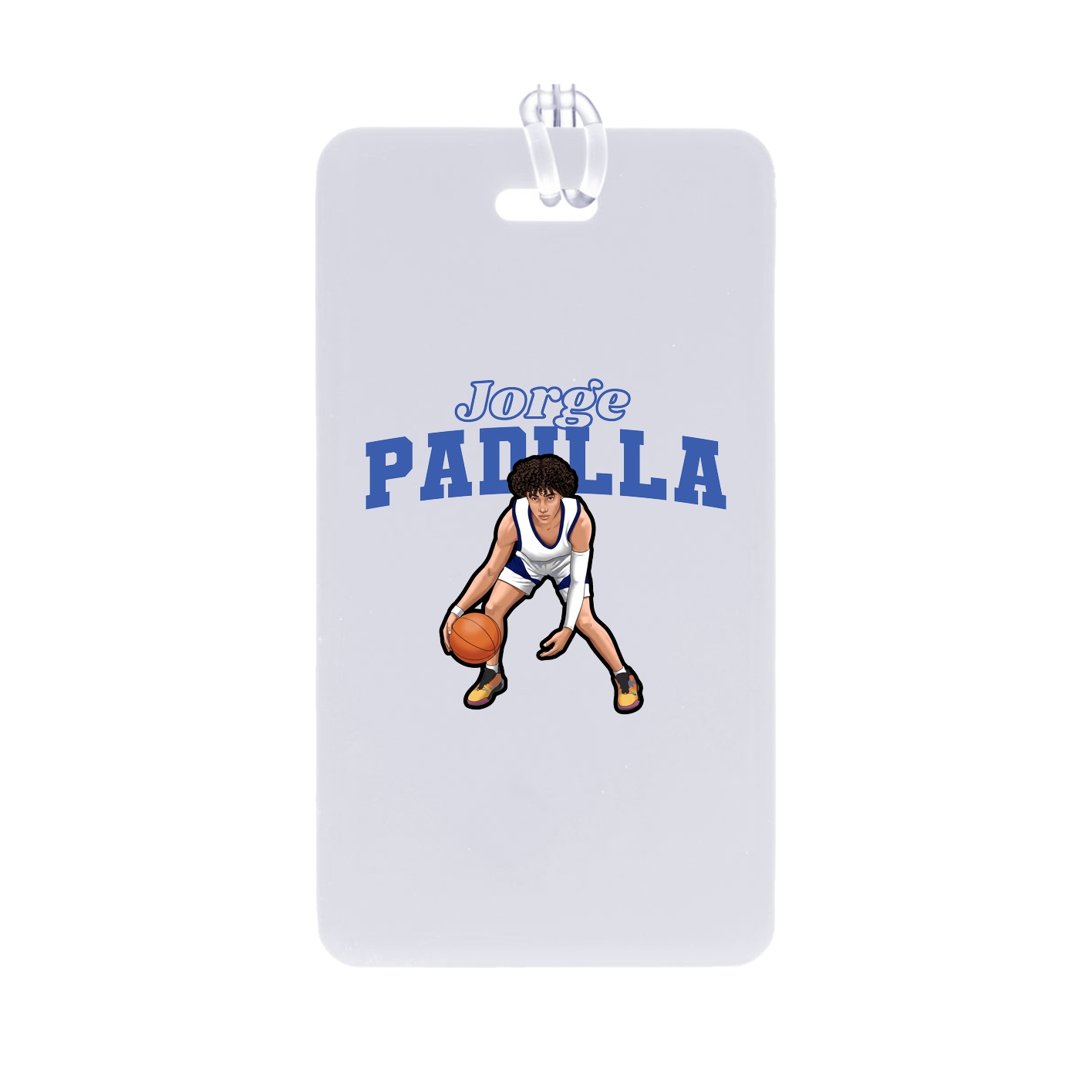Bag Tag — Name Arch in Classic