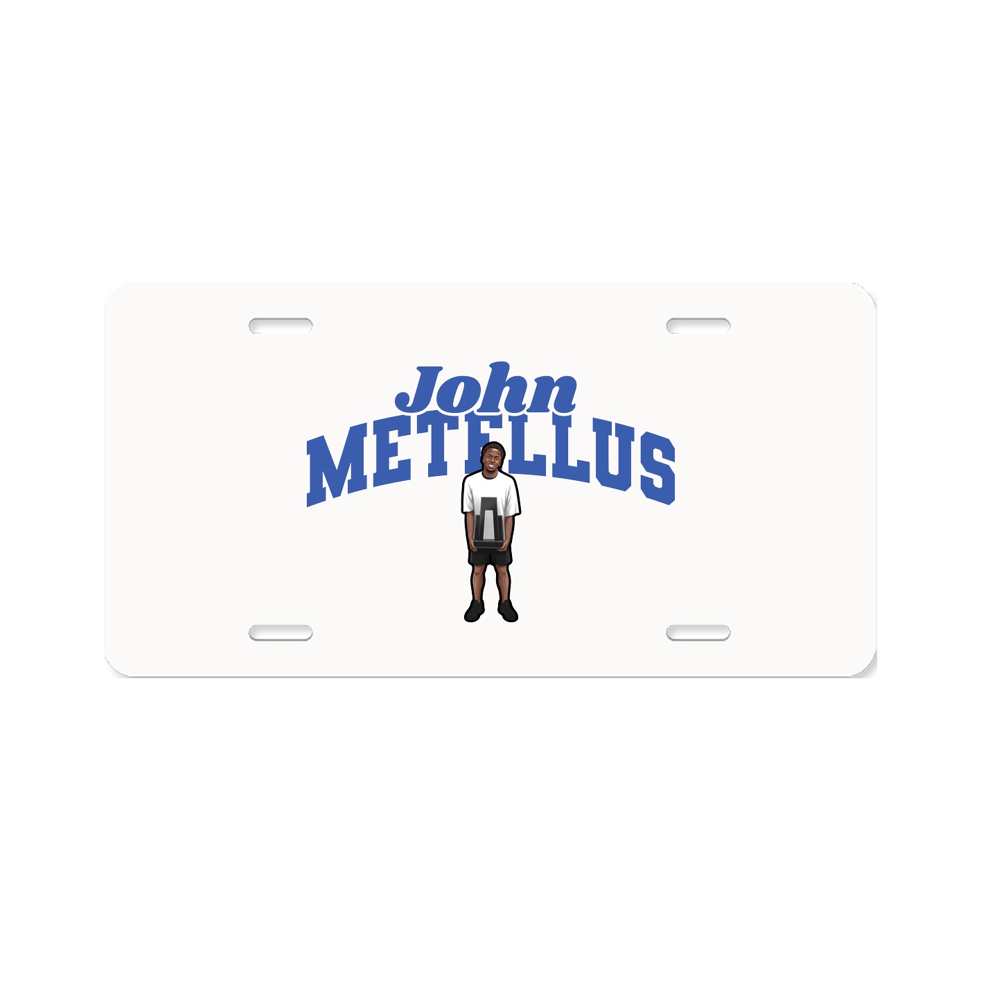 License Plate — Signature Arch in Classic