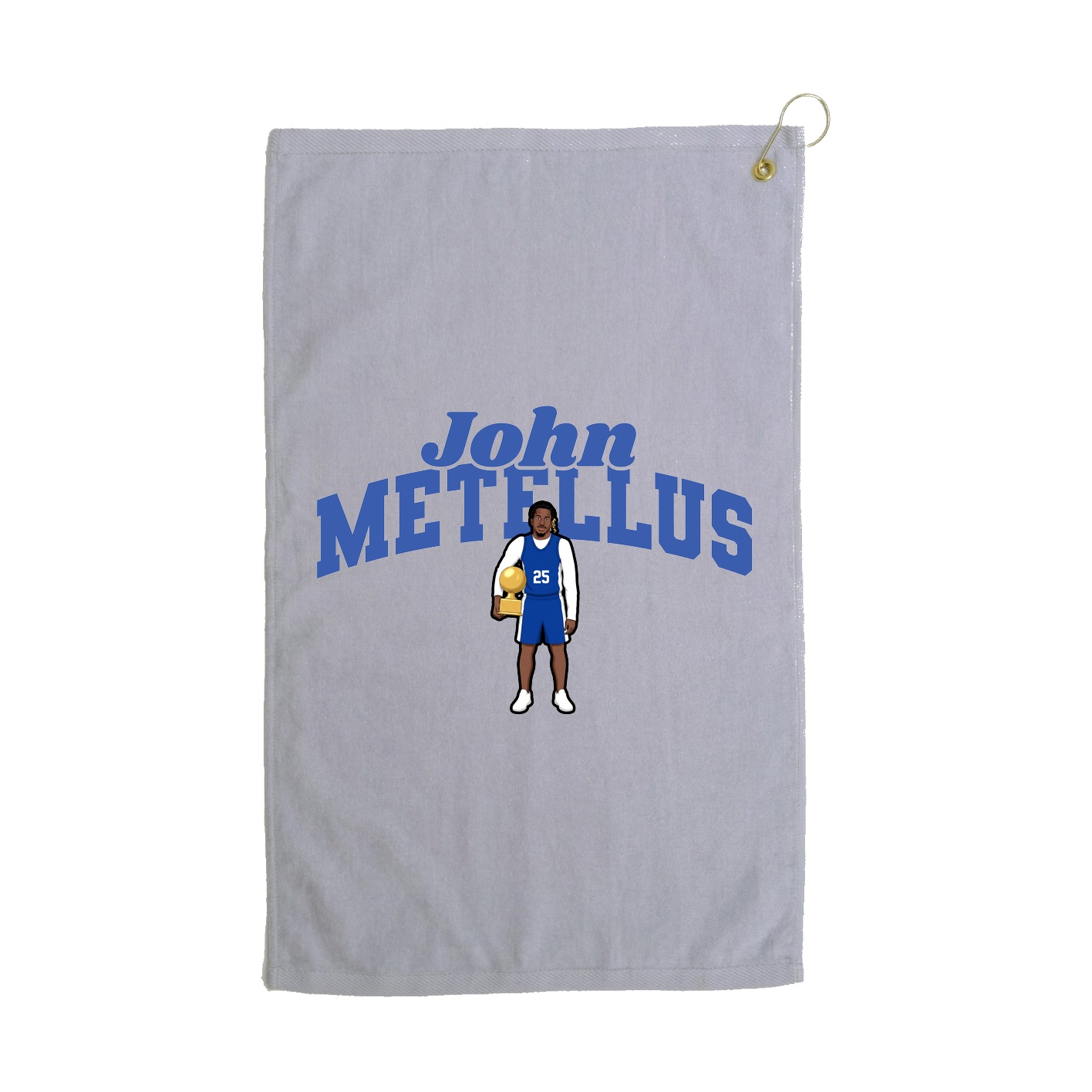 Golf Towel — Signature Arch in Grey
