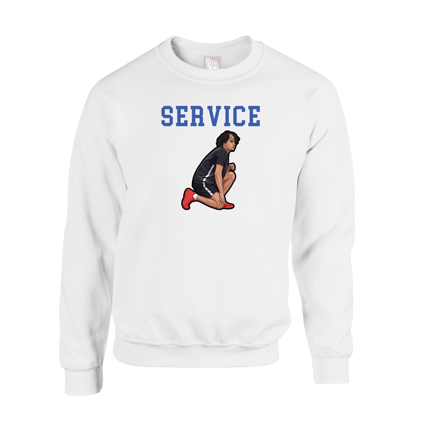 Fleece Crew — Shirsey in White