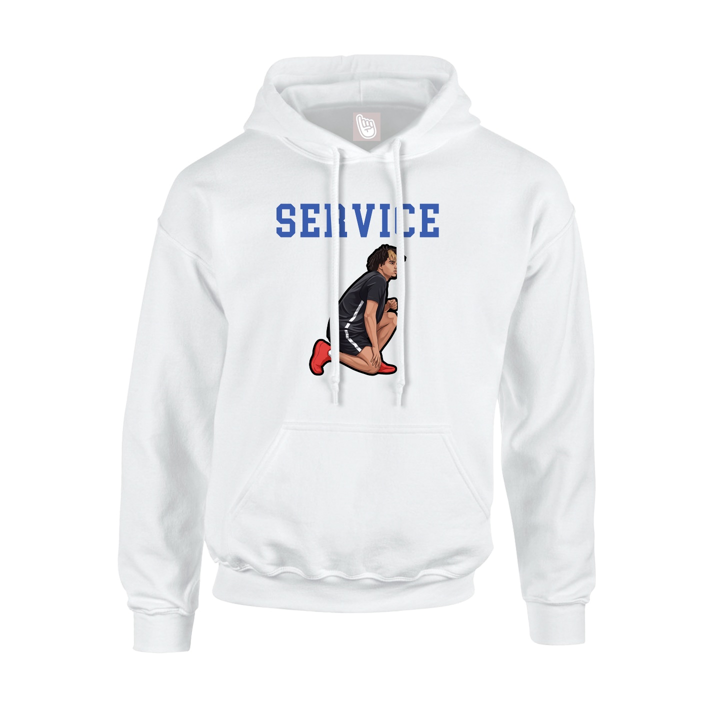 Youth Hoodie — Shirsey in White