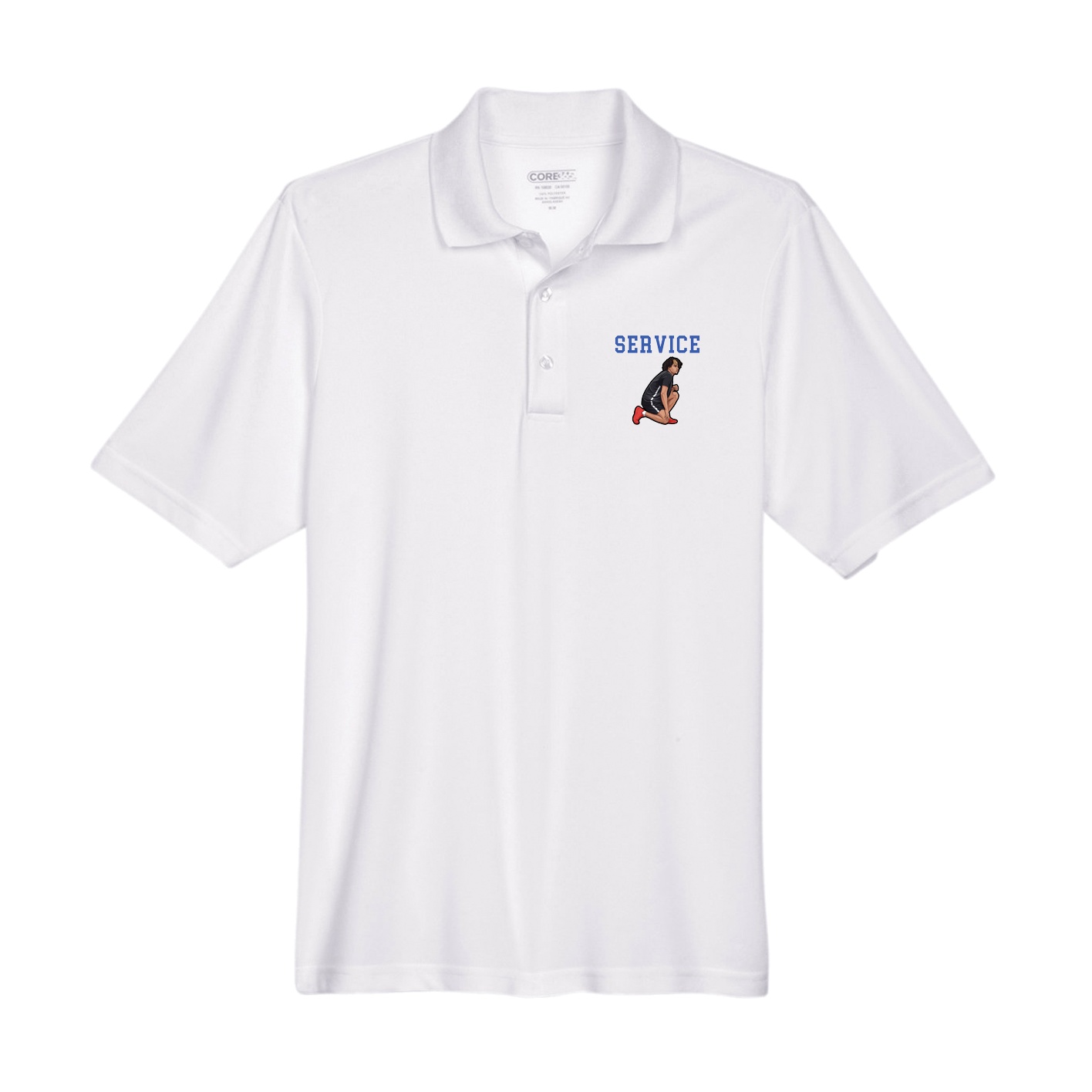Performance Polo — Shirsey in White