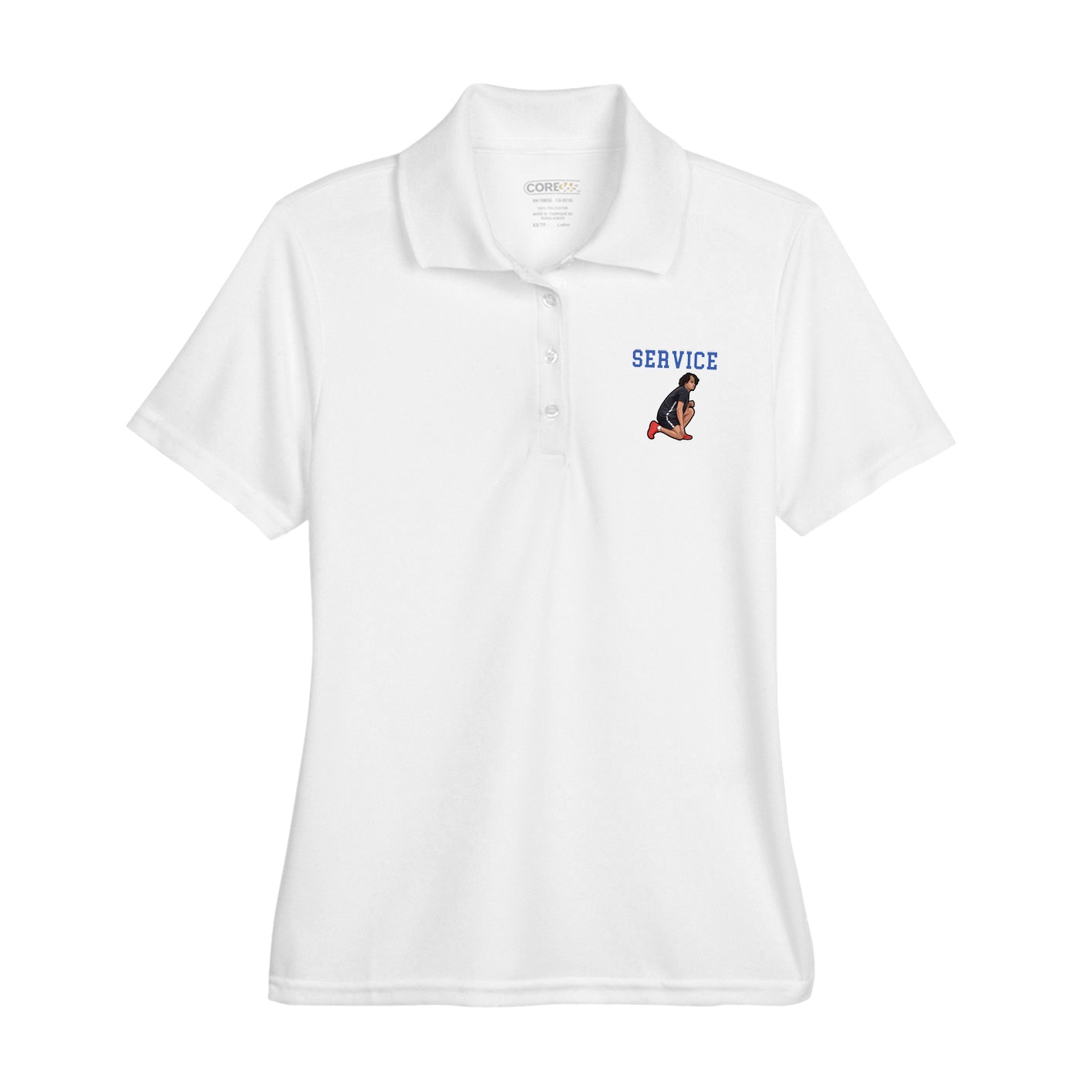 Womens Performance Polo — Shirsey in White