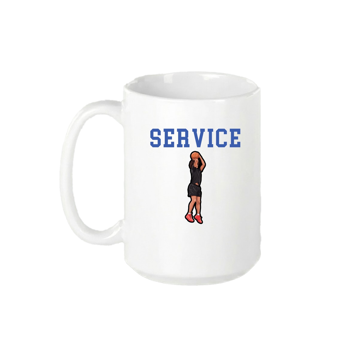 15oz Coffee Mug — Shirsey in White
