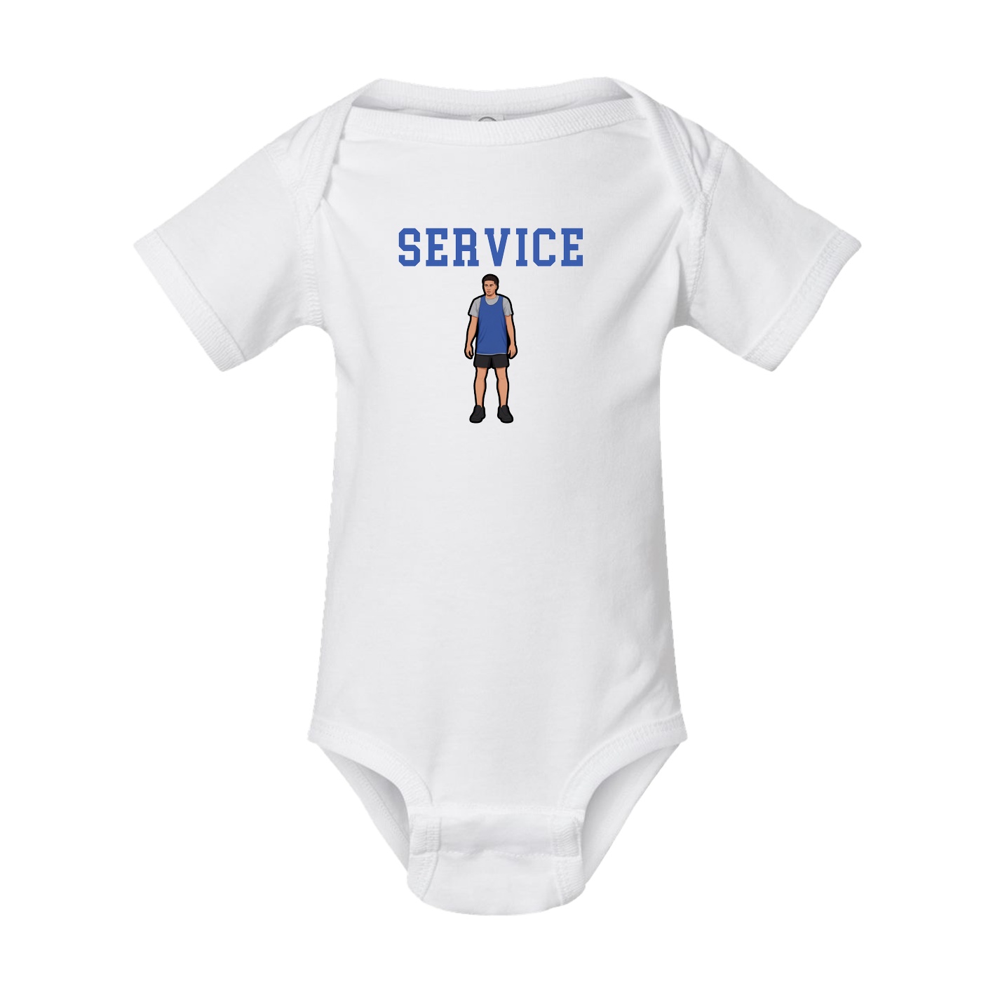 Baby Onesie — Shirsey in White