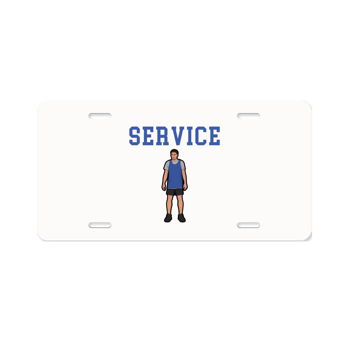 License Plate — Shirsey in Classic