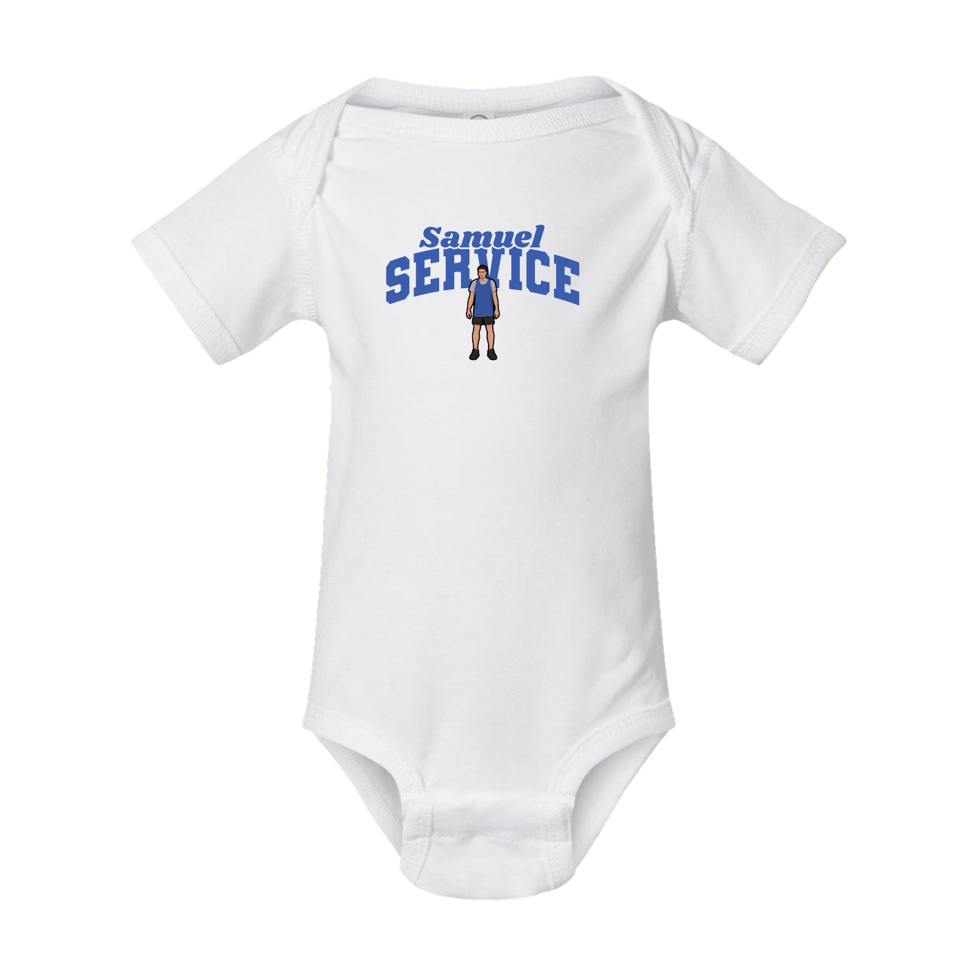 Baby Onesie — Signature Arch in White