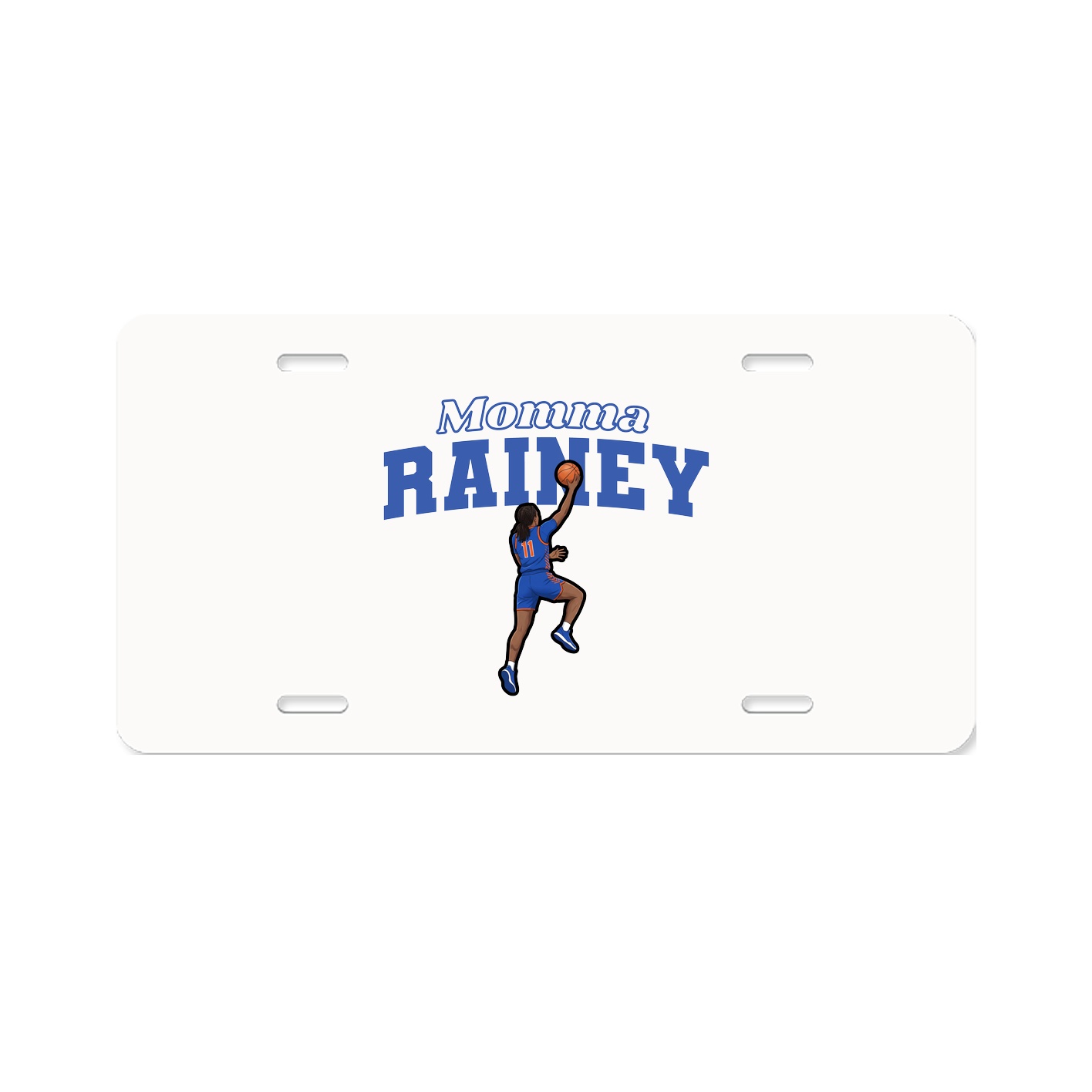 License Plate — Mothers Day Block in Classic