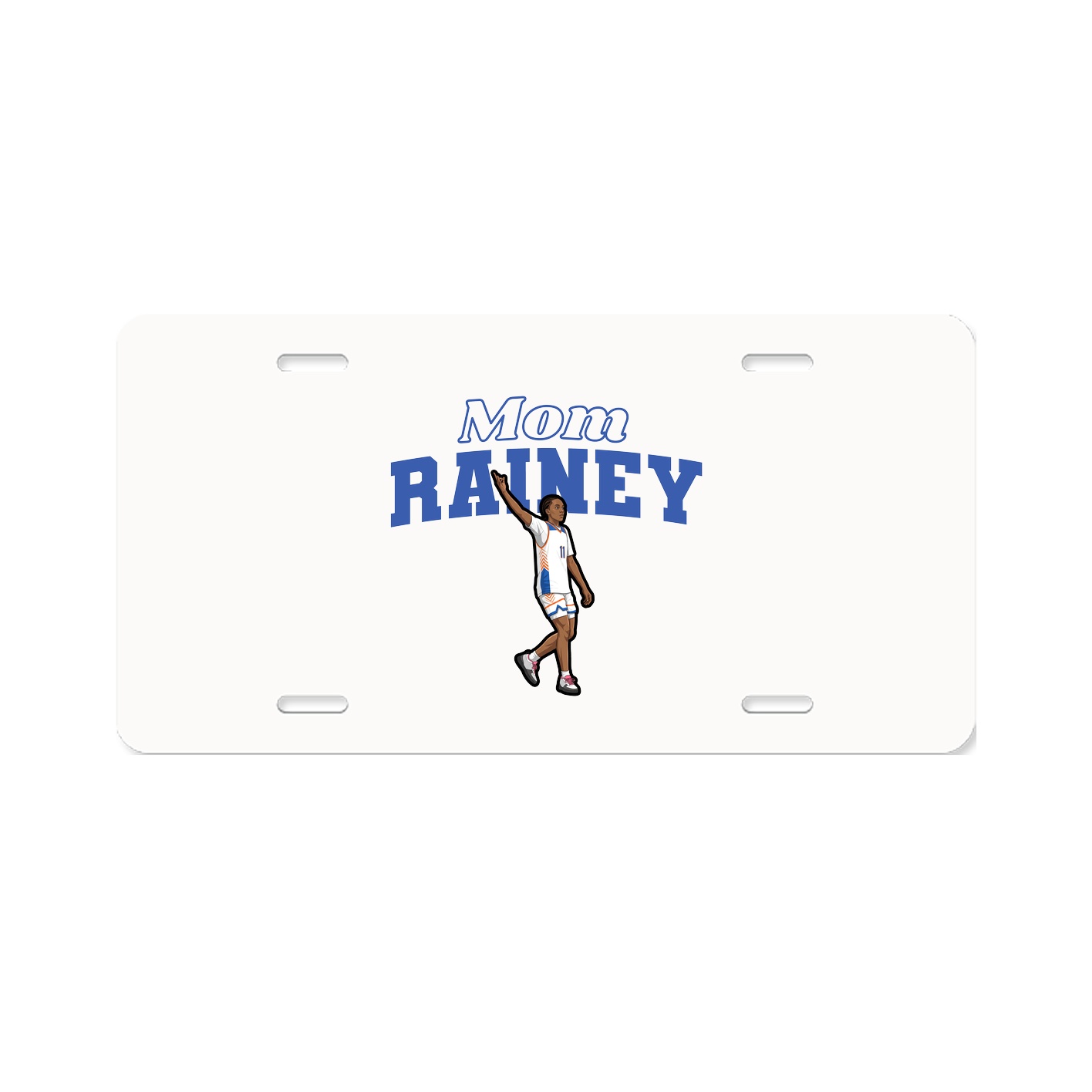 License Plate — Mothers Day Block in Classic
