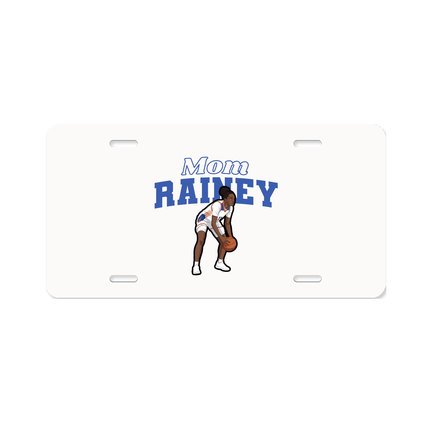 License Plate — Mothers Day Block in Classic