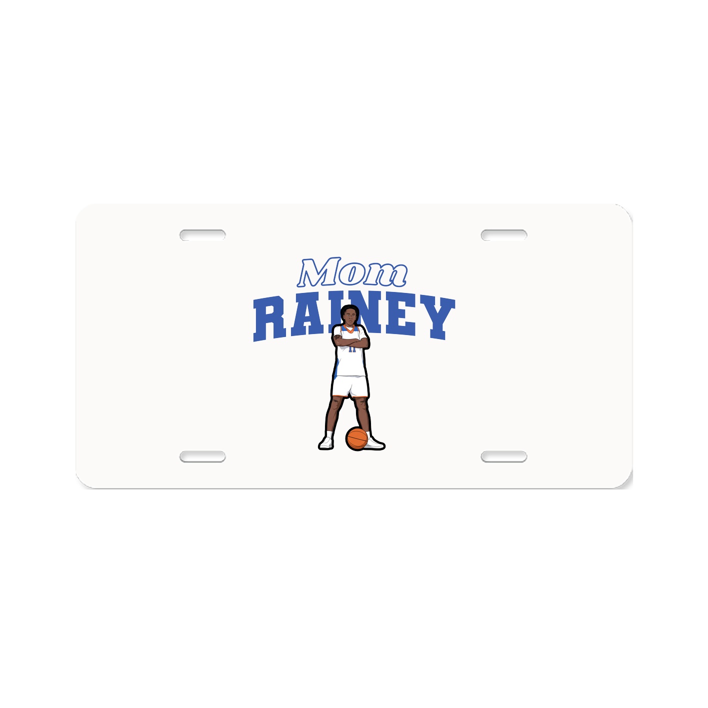 License Plate — Mothers Day Block in Classic
