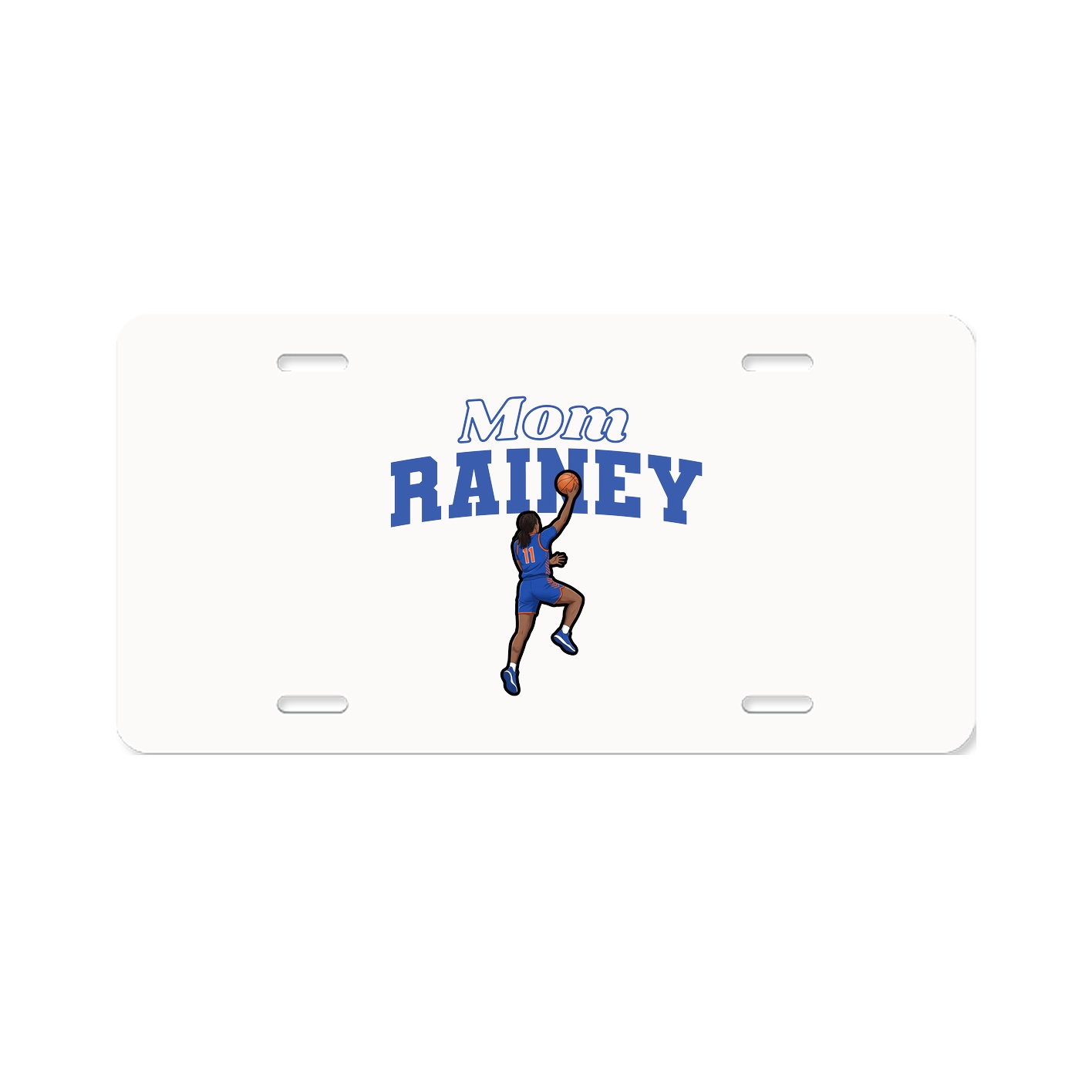 License Plate — Mothers Day Block in Classic