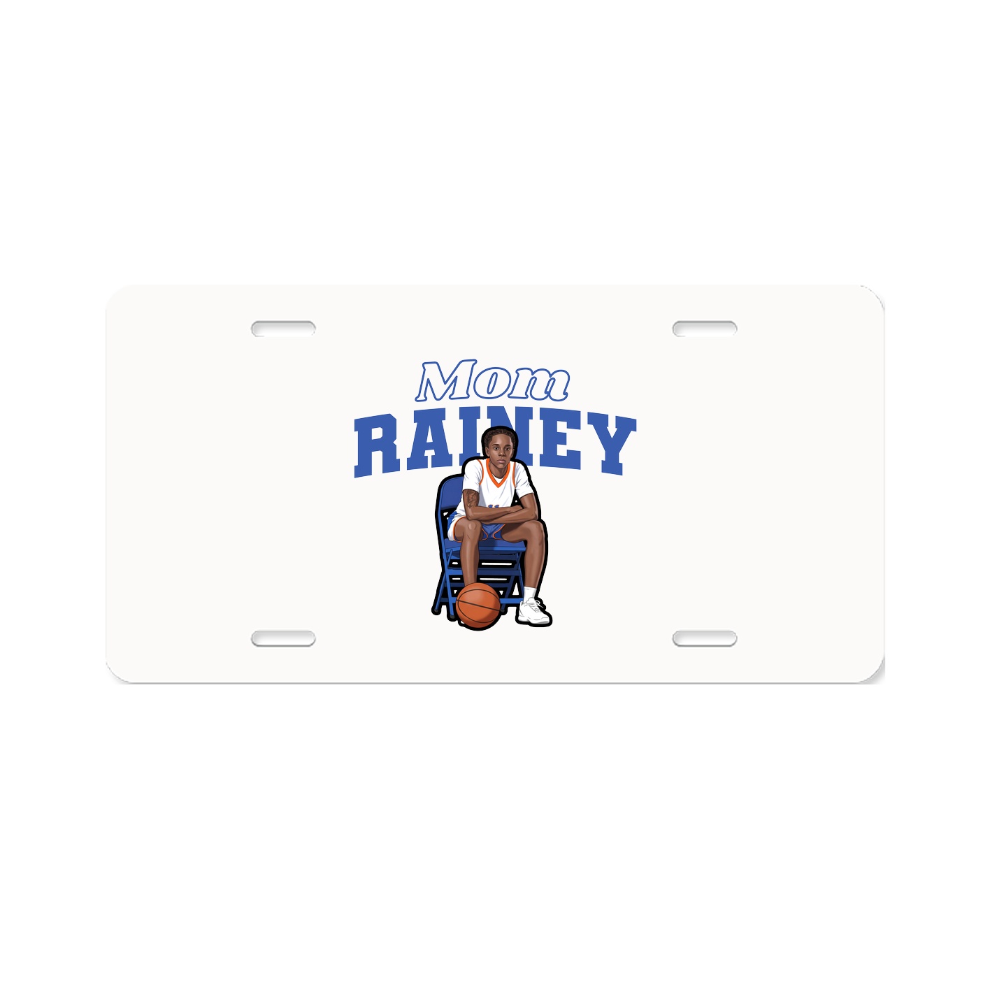 License Plate — Mothers Day Block in Classic