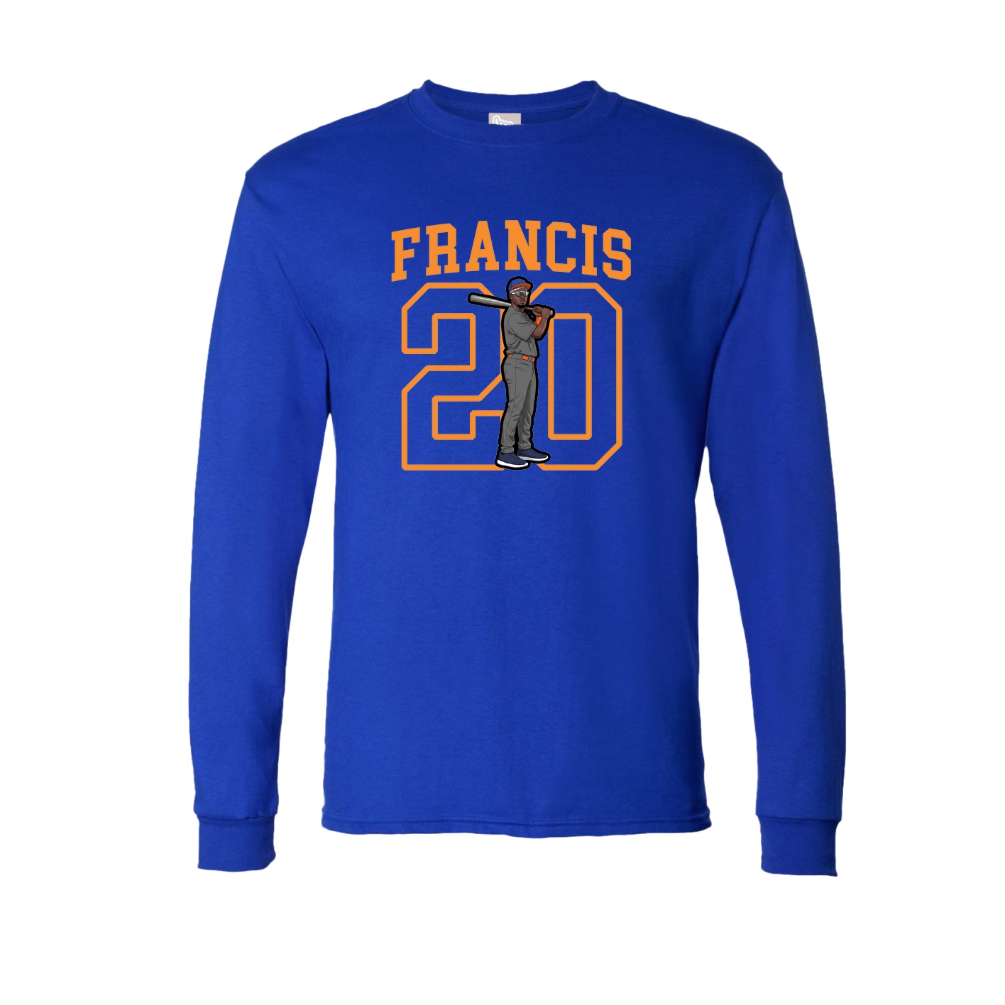 Long Sleeve Tee — Shirsey in Royal