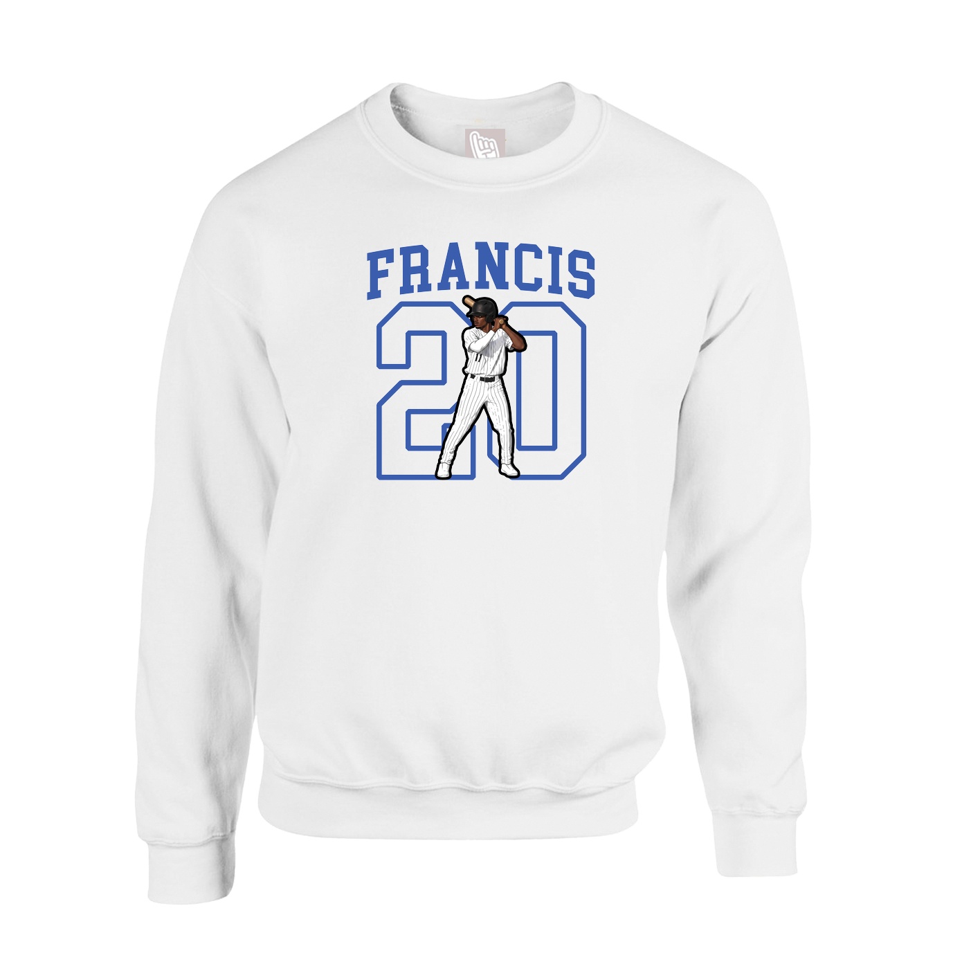 Fleece Crew — Shirsey in White